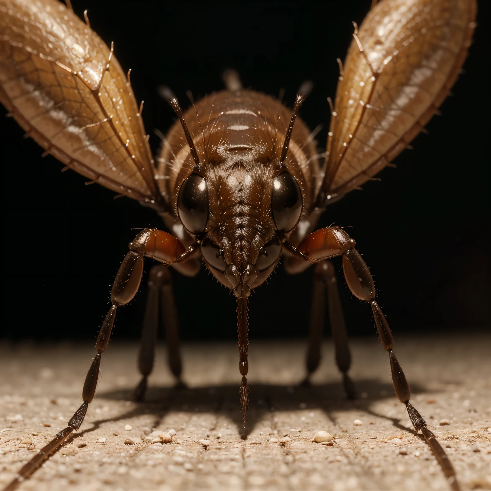 a close up of a black insect with red legs on a pink surface, a macro photograph by Robert Brackman, shutterstock, photorealism, monstrous ant, ant alien, ant, ant perspective, pov of an ant, smart ants, ant humanoid, ant pov, thin antennae, ant view, looming over ant pov, ants, creepy macro photo