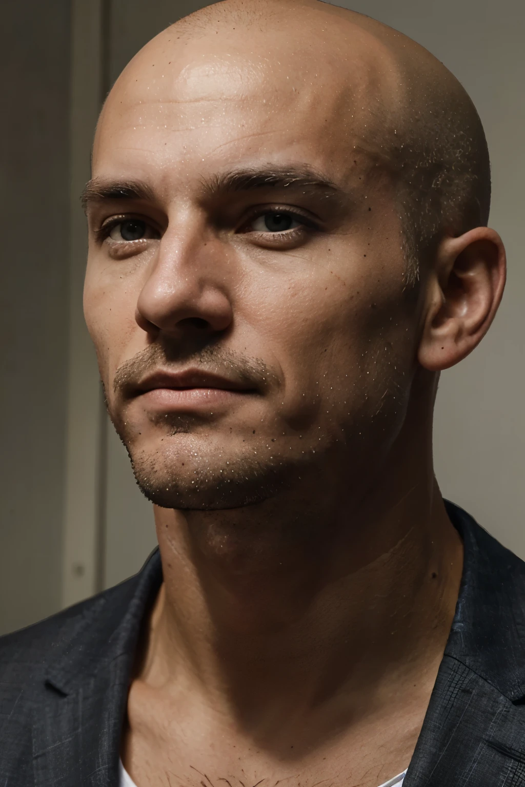 josef fitzel looking man, old kind of bald in the middle