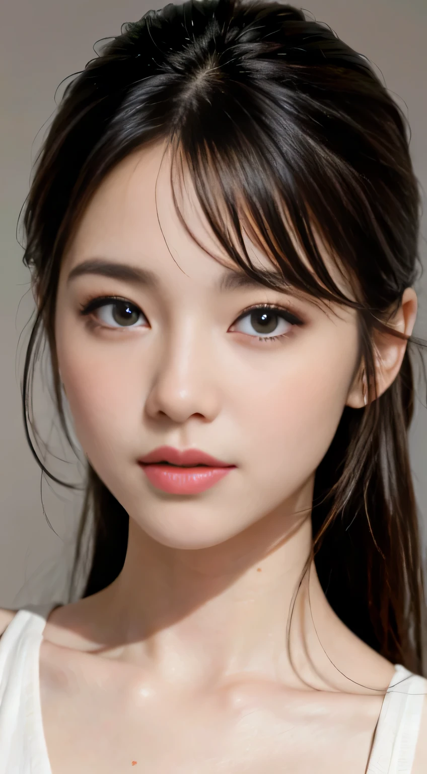 people々focus on。Realistically express the most shining composition of people。((masterpiece))、(((Highest quality)))、((Ultra-detailed))、(surreal)、(Highly detailed CG illustrations)、(Very delicate and beautiful)、The girl is a masterpiece、Highest quality、Realistic texture、Realistic Fabric、Here is a realistic illustration of a girl with realistic and super detailed eyes, centered on the front..。This is an absolute rule, And the next sentence describes the quality of the image:。 The greatest painter in human history encounters unparalleled beauty, The most beautiful portrait of her life.Showcasing exquisite beauty and captivating aesthetics。