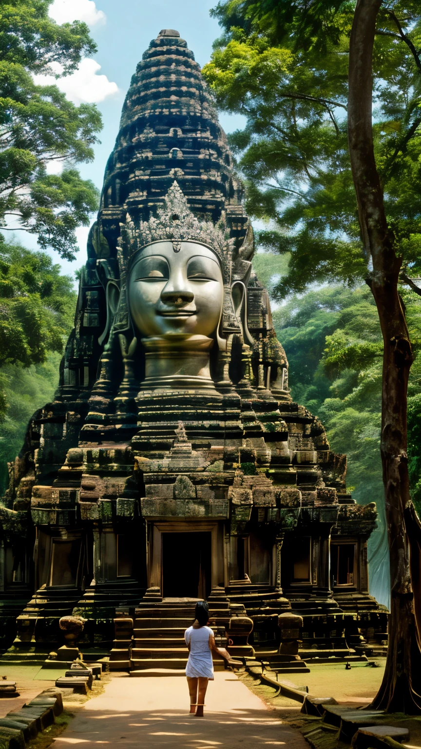 1000 candi dan patung seperti angkor watt
