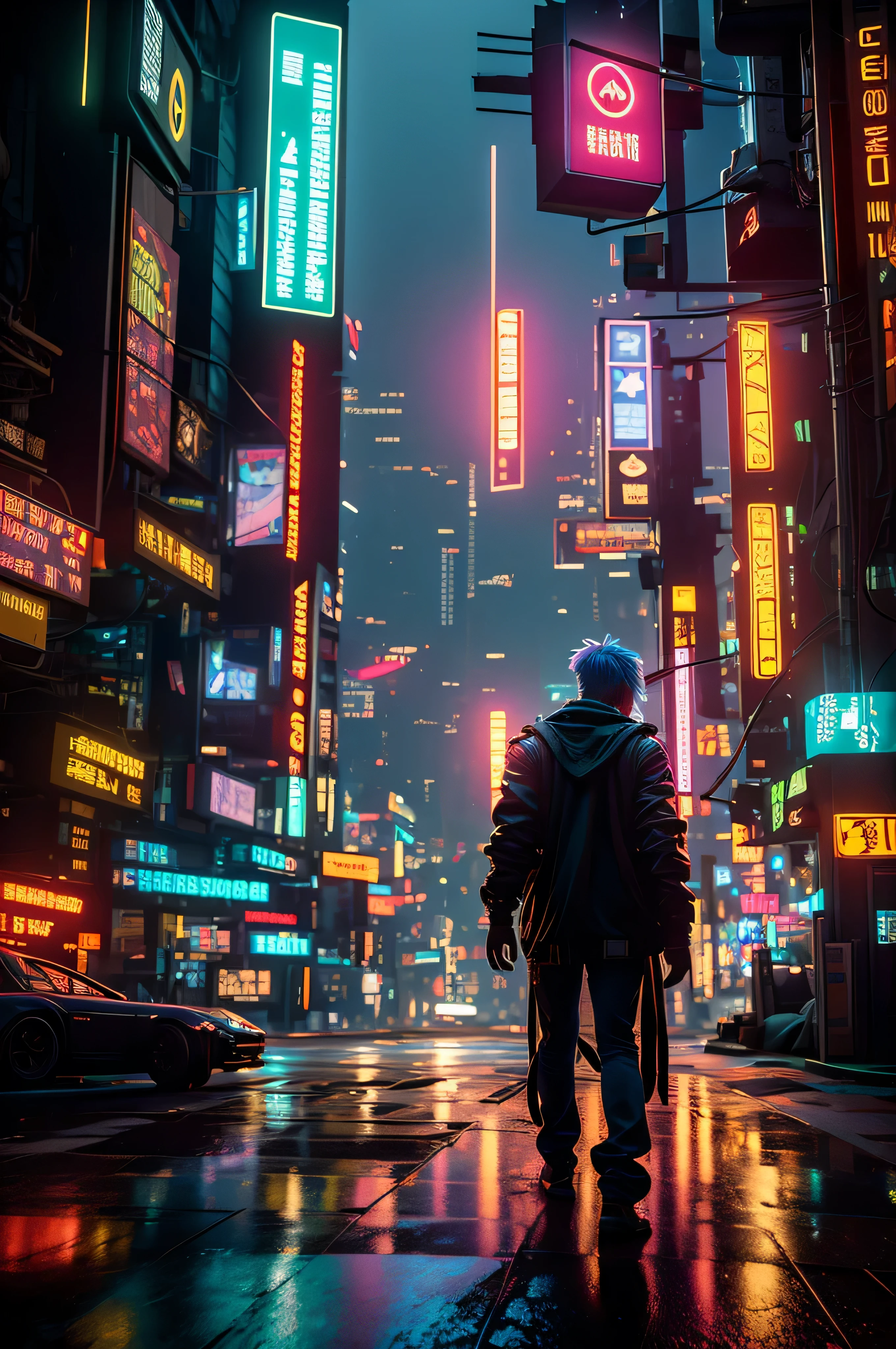 Illustration of a cyberpunk hacker in a virtual reality setting, surrounded by holographic code, futuristic UI, and virtual landscapes, Surreal Cyberpunk Art Style, Influenced by Deviantart and Ghost in the Shell anime, Camera: POV, Lens: Augmented Reality Lens, Render Style: Isometric Assets, 4K resolution, (((Cyberpunk))) , aperture f/2.8, ISO 200. detailed digital 3d fantasy art, detailed fantasy digital art, 64k detailed digital art, hyper realistic textures, natural textures, elegant, super detailed, photo realistic, ultra realistic, intricate details, Cinematic, ambient occlusion, volumetric lighting, shot on Sony A7S III, f/ 9. 0, 1/ 500, sharp focus 64k unsaturated, masterpiece, cinematic Sony A7S III, shallow depth of field, 100mm f/2.4, natural light, cinematic, widescreen aspect ratio, Cinematic Dramatic, inside epic place, epic background, film noir, Sci-fi film style, natural textures, hyper-maximalist, sharp focus.