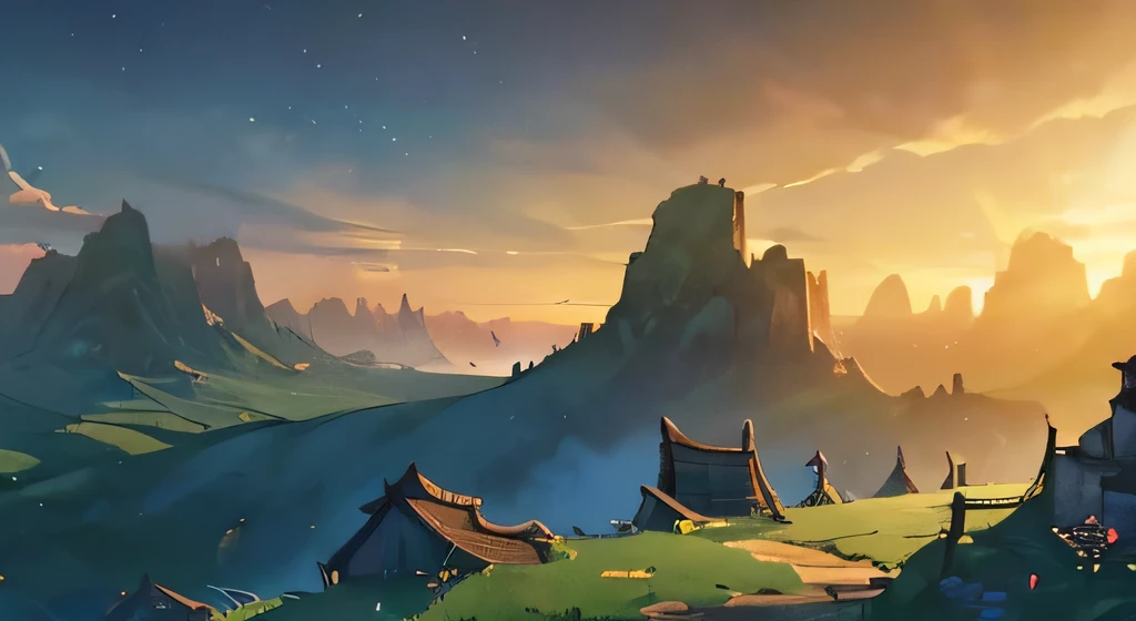((no humans,fantasy,動畫Scenes, landscape)), (((best quality, Very beautiful 8KCG wallpaper))), Exquisite light and shadow, black roses, Scenes, background, landscape,no humans
