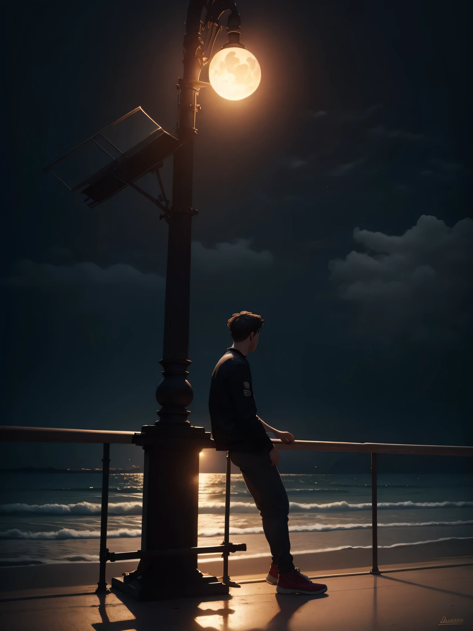 Change, background, reality and ocean. 8k