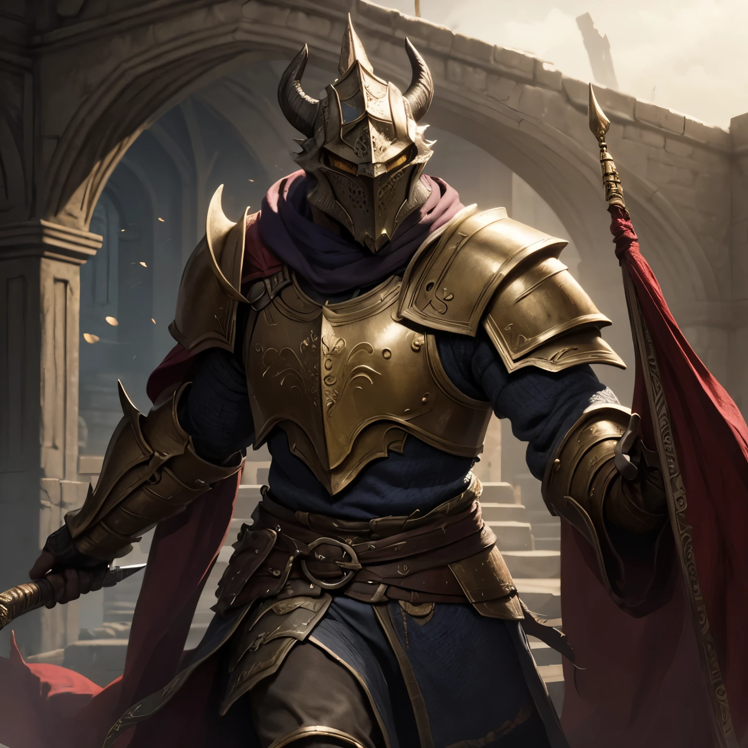 Dragonborn paladin, D&D