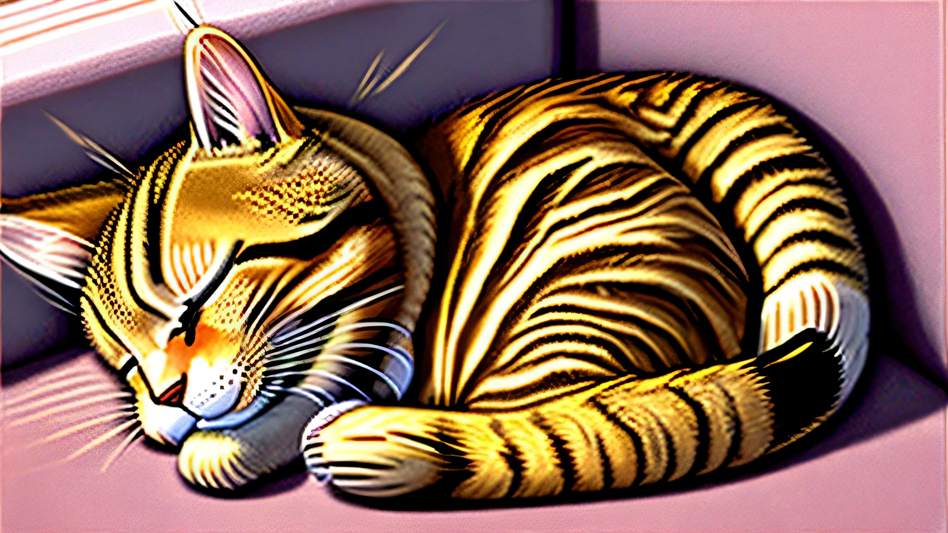 tabby,dormir,Avant la mort,Angle