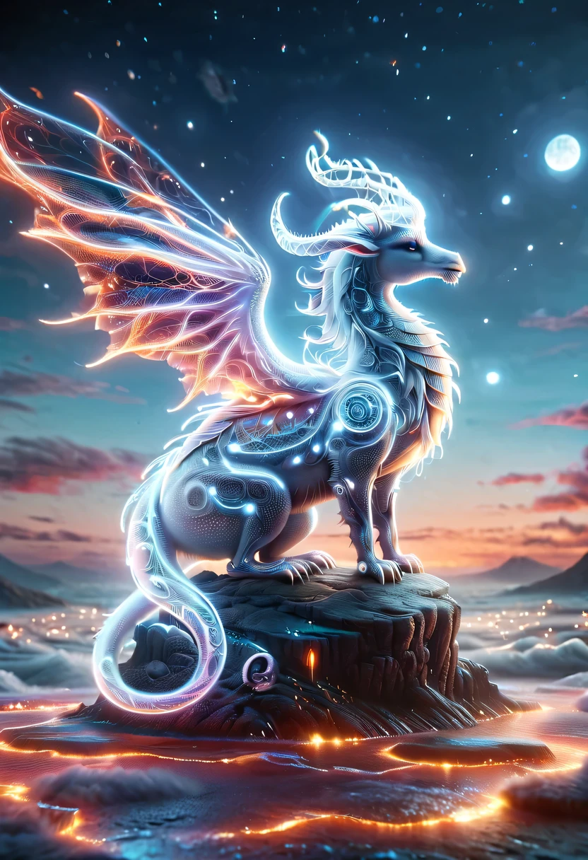 (mythical creatures) , (Legendary creatures), (majestic), (powerful), (mystery), (epic), (magical), (ethereal), (obsessed), (sacred), (majestic), (Mythological realm), (mystery), (mythical beast), (Mythical landscape), (heavenly), (Extraordinary), (magic), (otherworldly), (old), (undying), (majestic), (grand), (awe-inspiring), (universe), (Skyline), (mythical creatures:1.1), (stunning details), (Very detailed), (bright colors), (ethereal light), (epic scenery), (divine essence), (charming), (mythical atmosphere), (masterpiece:1.2), (super detailed), (sacred的启发), (Spectacular), (ethereal beauty), (mythological stories), (mystery legends)