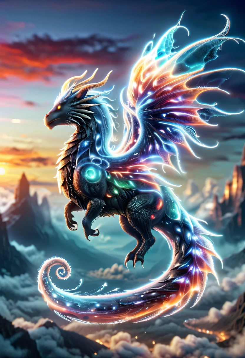 (God话 creatures) , (God), (Legendary creatures), (God话), (majestic), (powerful), (God秘), (God话), (epic), (magical), (ethereal), (obsessed), (God圣), (majestic), (God话 realm), (God秘), (God话 beasts), (God话 landscape), (heavenly), (Extraordinary), (magic), (otherworldly), (old), (undying), (majestic), (grand), (awe-inspiring), (universe), (Skyline), (God话 creatures:1.1), (stunning details), (Very detailed), (bright colors), (ethereal light), (epic scenery), (God性本质), (charming), (God话 atmosphere), (masterpiece:1.2), (super detailed), (God圣的启发), (Spectacular), (ethereal beauty), (God话 stories), (God秘 legends)