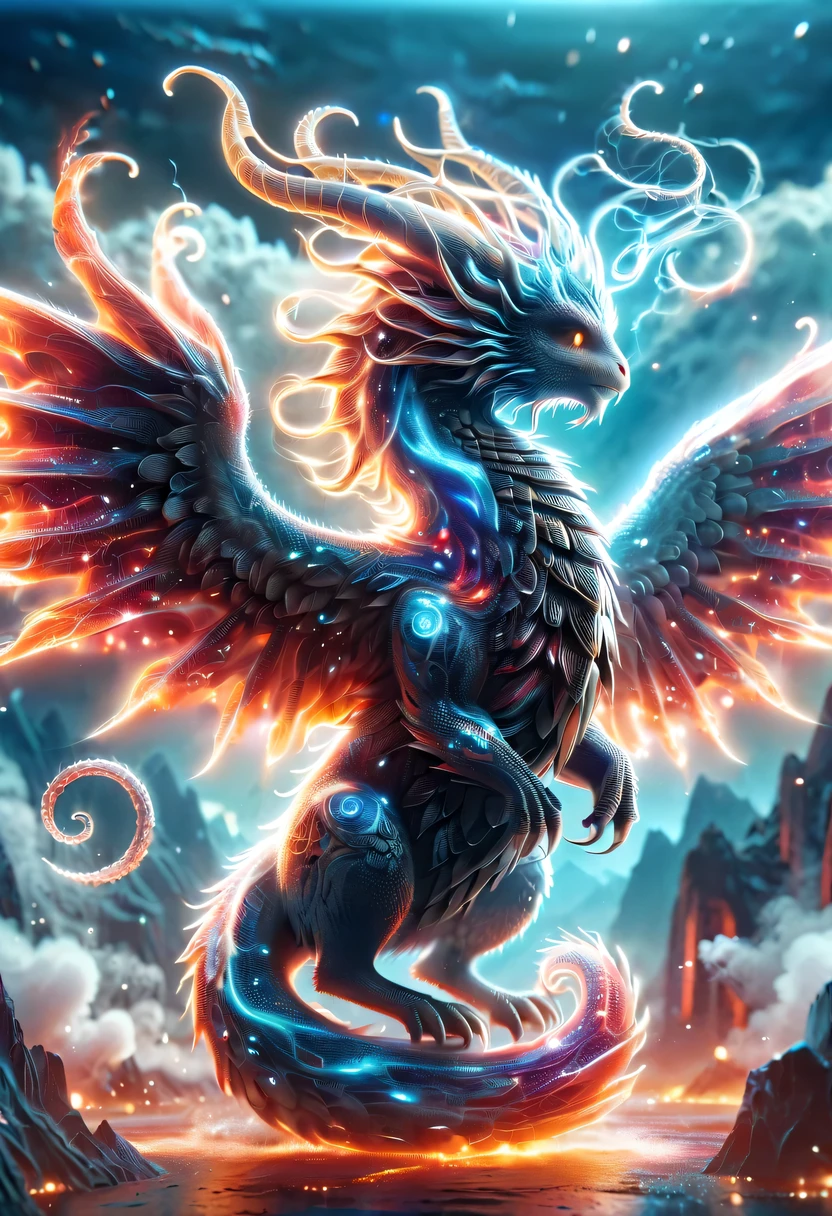(God话 creatures) , (God), (Legendary creatures), (God话), (majestic), (powerful), (God秘), (God话), (epic), (magical), (ethereal), (obsessed), (God圣), (majestic), (God话 realm), (God秘), (God话 beasts), (God话 landscape), (heavenly), (Extraordinary), (magic), (otherworldly), (old), (undying), (majestic), (grand), (awe-inspiring), (universe), (Skyline), (God话 creatures:1.1), (stunning details), (Very detailed), (bright colors), (ethereal light), (epic scenery), (God性本质), (charming), (God话 atmosphere), (masterpiece:1.2), (super detailed), (God圣的启发), (Spectacular), (ethereal beauty), (God话 stories), (God秘 legends)