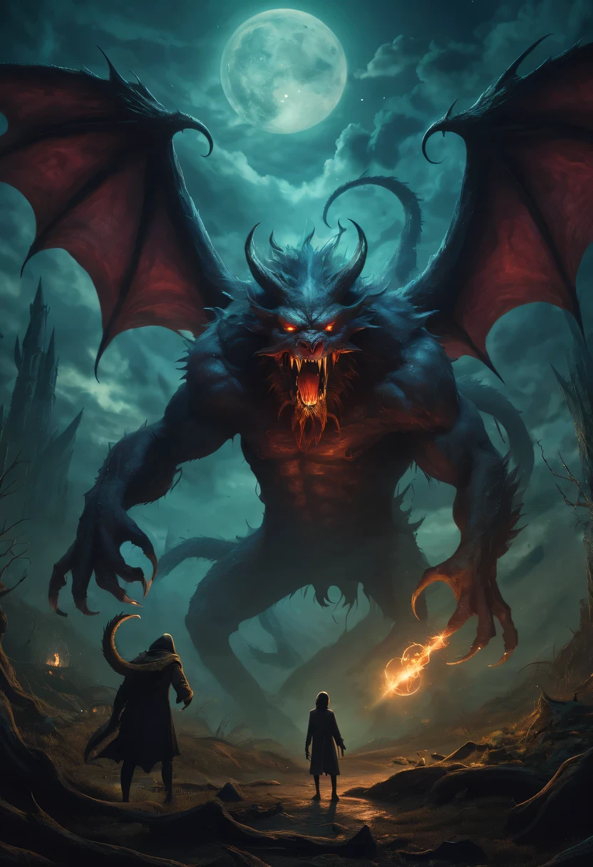 Demon World,Nightmare Beast,magical beings