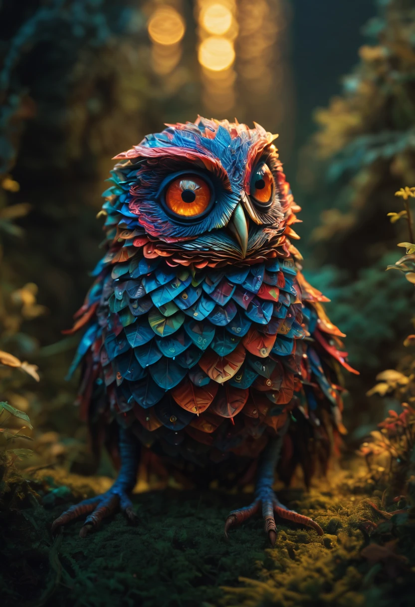 (best quality,4k,8k,highres,masterpiece:1.2),ultra-detailed,(realistic,photorealistic,photo-realistic:1.37),HDR,UHD,studio lighting,ultra-fine painting,sharp focus,physically-based rendering,extreme detail description,professional,vivid colors,bokeh,creepy,zentangle lines,origami,3D crunch,bioluminescent,otherworldly,enchanted,glowing eyes,dark and mysterious atmosphere,unique and intricate patterns,fantastical landscapes,star-filled sky,unexplored terrain,endless possibilities,playful and mischievous demeanors,undiscovered species,hidden secrets,extraterrestrial magic,unparalleled beauty,colorful and vibrant palette,mesmerizing dance of lights and shadows,unconventional and captivating art style,whimsical and surreal elements,extraordinary creatures with multiple limbs and appendages,breath-taking and awe-inspiring sights,spectacular and grandiose landscapes filled with extraordinary flora and fauna,astonishing and mind-bending perspectives,immersive and cinematic experience,revakutation of the boundaries of imagination.