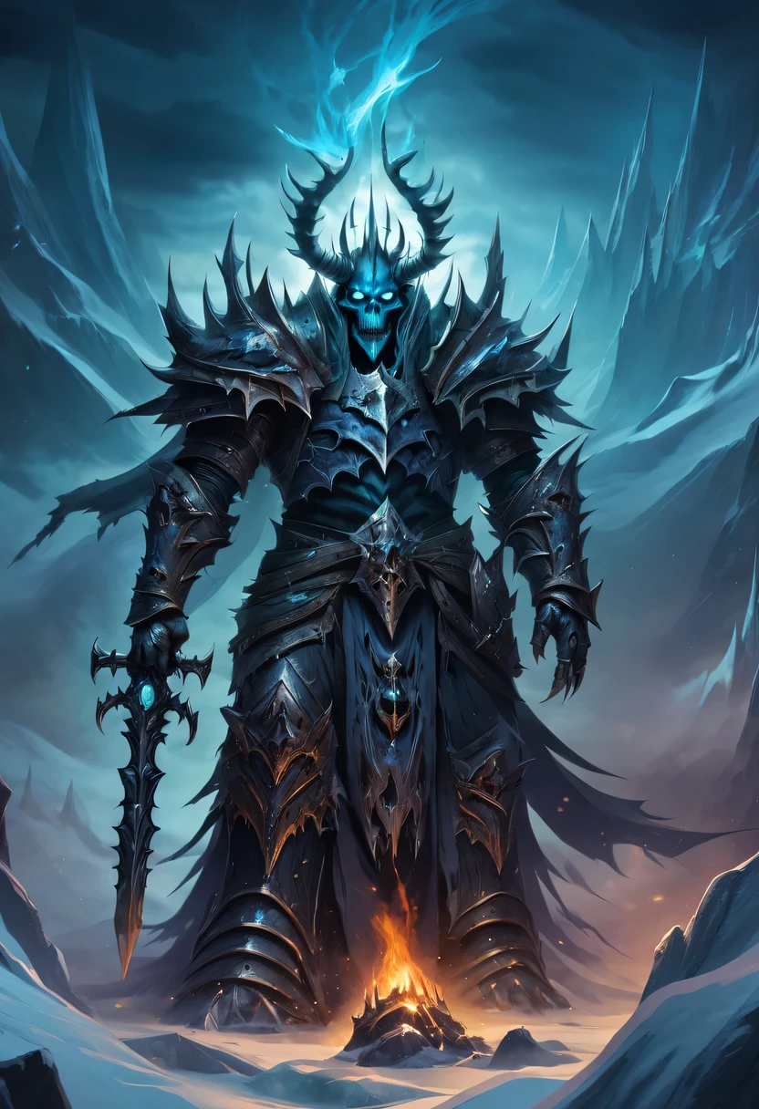 Demon World，lich king