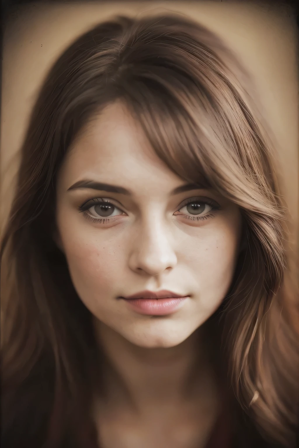 (fermer, Photographie éditoriale d’une femme de 25 ans, magnifique, brun, cheveux longs, quelques taches de rousseur, fossettes sur les joues, hispanique), (visage très détaillé:1.4) (sourire:0.7) (arrière-plan à l'intérieur de l'obscurité, lunatique, étude privée:1.3) lancer, Par Lee Jeffries, Nikon D850, photographie de pellicule ,4 Kodak Portra 400 ,caméra f1.6 lentilles ,Des couleurs riches ,hyper réaliste ,texture réaliste, Éclairage dramatique , cinéma 800, portrait