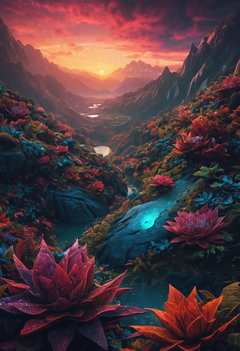 (best quality,4k,8k,highres,masterpiece:1.2),ultra-detailed,(realistic,photorealistic,photo-realistic:1.37),HDR,UHD,studio lighting,ultra-fine painting,sharp focus,physically-based rendering,extreme detail description,professional,vivid colors,bokeh,creepy,zentangle lines,origami,3D crunch,bioluminescent,otherworldly,enchanted,glowing eyes,dark and mysterious atmosphere,unique and intricate patterns,fantastical landscapes,star-filled sky,unexplored terrain,endless possibilities,playful and mischievous demeanors,undiscovered species,hidden secrets,extraterrestrial magic,unparalleled beauty,colorful and vibrant palette,mesmerizing dance of lights and shadows,unconventional and captivating art style,whimsical and surreal elements,extraordinary creatures with multiple limbs and appendages,breath-taking and awe-inspiring sights,spectacular and grandiose landscapes filled with extraordinary flora and fauna,astonishing and mind-bending perspectives,immersive and cinematic experience,revakutation of the boundaries of imagination.