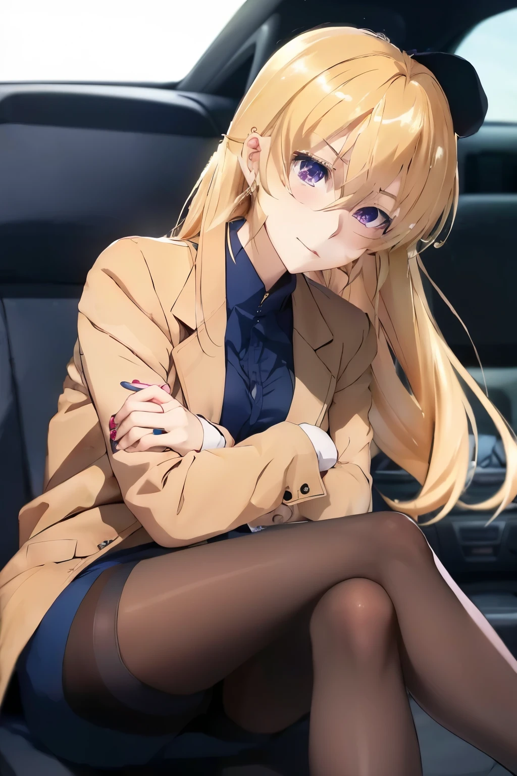 anime girl sitting in a car with her legs crossed, anime best girl, beautiful anime high school girl, anime moe artstyle, seductive anime girl, attractive anime girl, anya from spy x family, ecchi anime style, blonde anime girl with long hair, (anime girl), anime visual of a cute girl, ecchi style, female anime character, anime girl named lucy