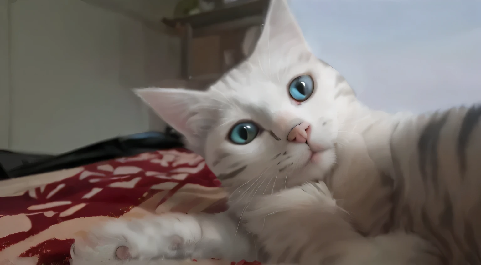Cat white 