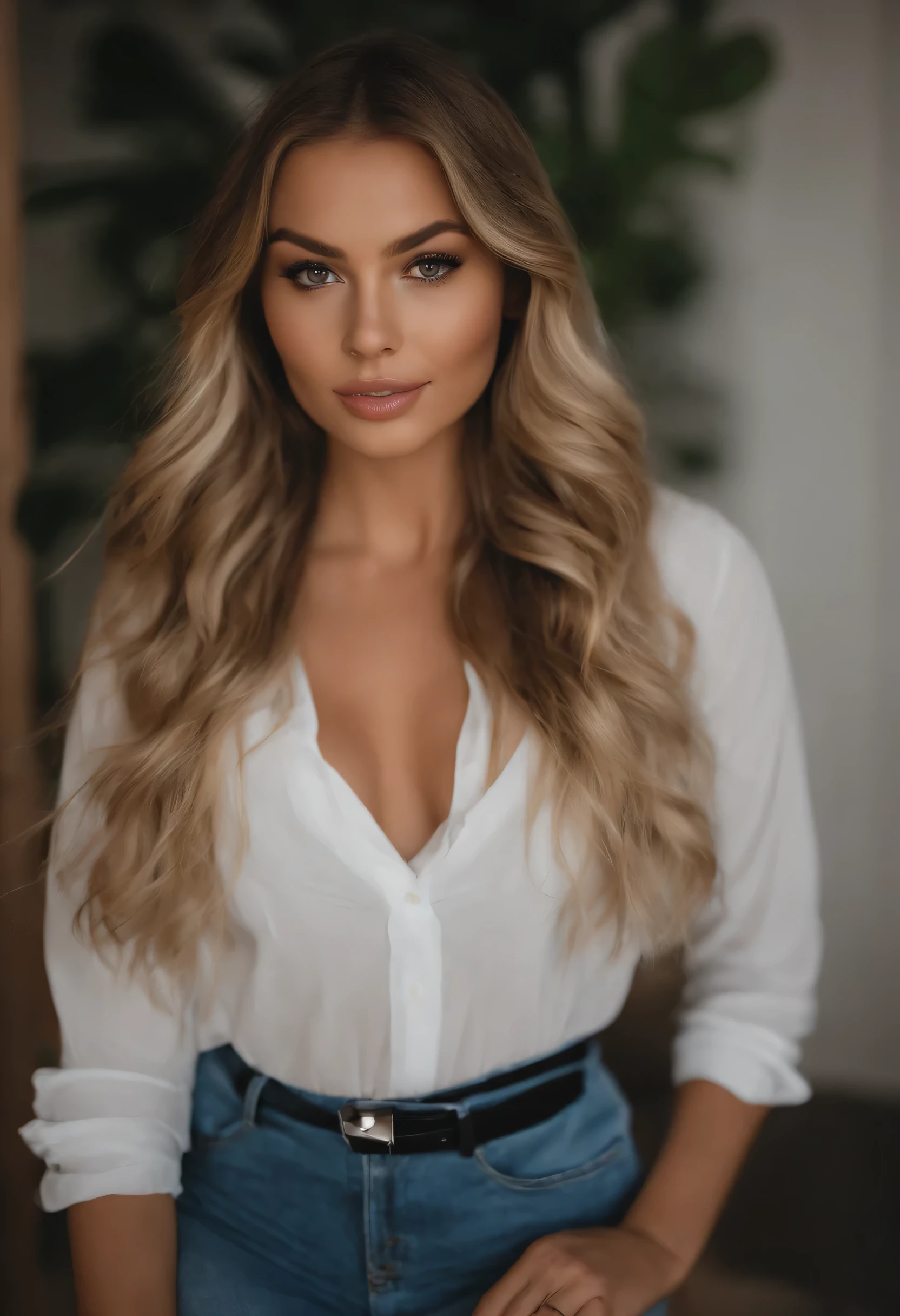 Oman nue et culotte assortis, fille sexy aux yeux bleus, Portrait de Sophie Mudd, Portrait de Corinna Kopf, cheveux Blonds et grands yeux, selfie d'une jeune femme, ohne Maquillage, maquillage naturel, Regardez directement dans la caméra, Visage avec Artgram, Maquillage subtil, Superbe photo du corps entier, dans la chambre, gros seins, Blond, Latin