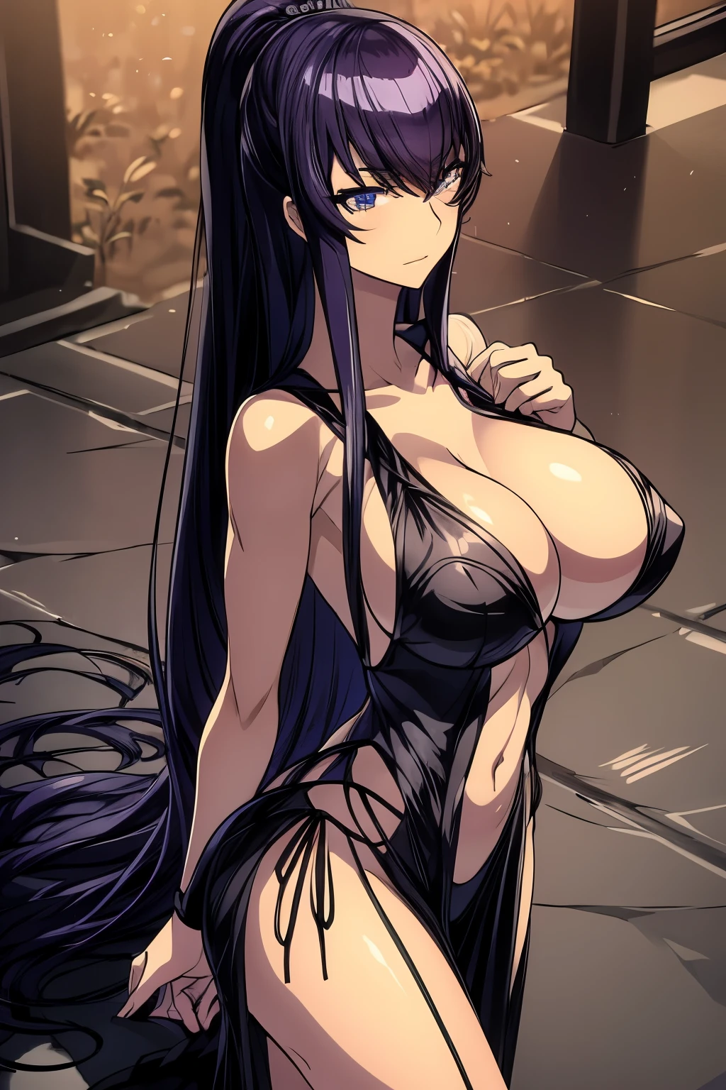 Mujer arafed con sujetador negro y bragas negras sentada en un mostrador, chica sexy, entintado, hermosa figura, escasamente vestido, mirada sexy, fantastic body, cuerpo sexy, lenceria con cordones, cuerpo intrincado, dama seductora, mujer hermosa, cuerpo atractivo, cuerpo hermoso, sexy :8, pose muy sexy, lenceria negra fina, linda mujer