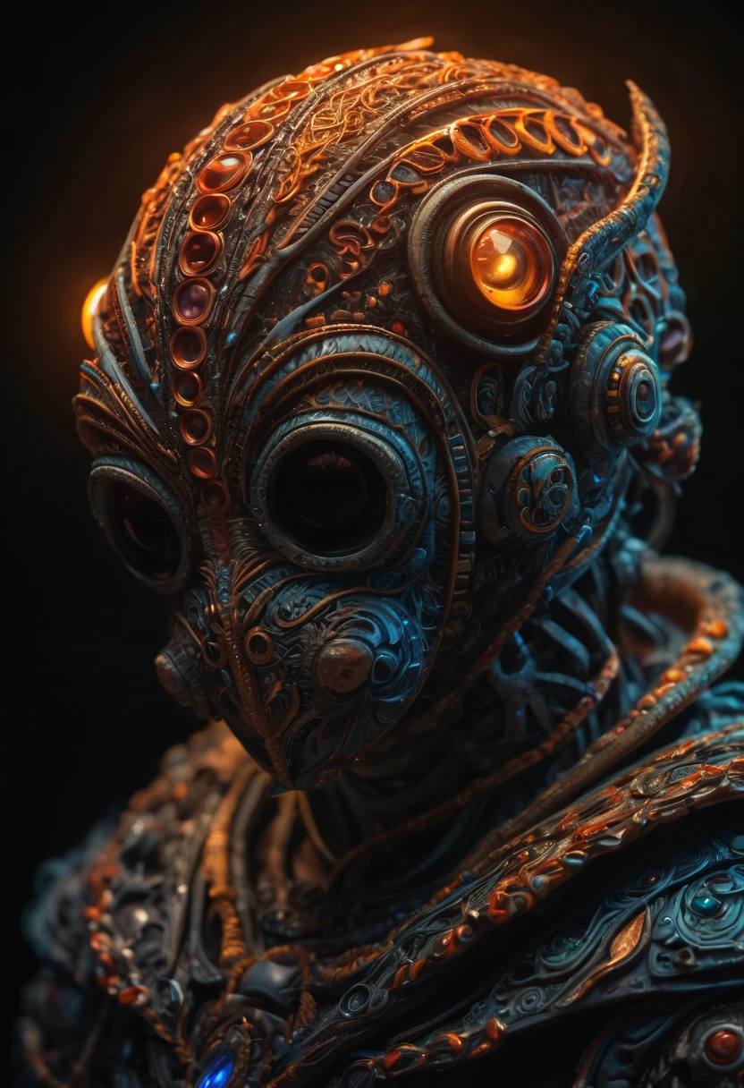 vector, (illustration:1.1), an alien from Distric 9, OliDistrict, intricate detailed beautiful 3D render policeman futuristic alien by Wojtek Fus,Jim Burns,Alex Grey and Beeple,Ligne Claire,featured on artstation,8k,DSLR,sacred geometry,cybernetic,electrical discharge,fractal,noneuclidean space,inception,hyperreal,very detailed,by Zhelong Xu,vivid color scheme,octane render,artstation,esoteric,recursive,unreal engine,chromatic aberration,sacred geometry, in OliDisco style,