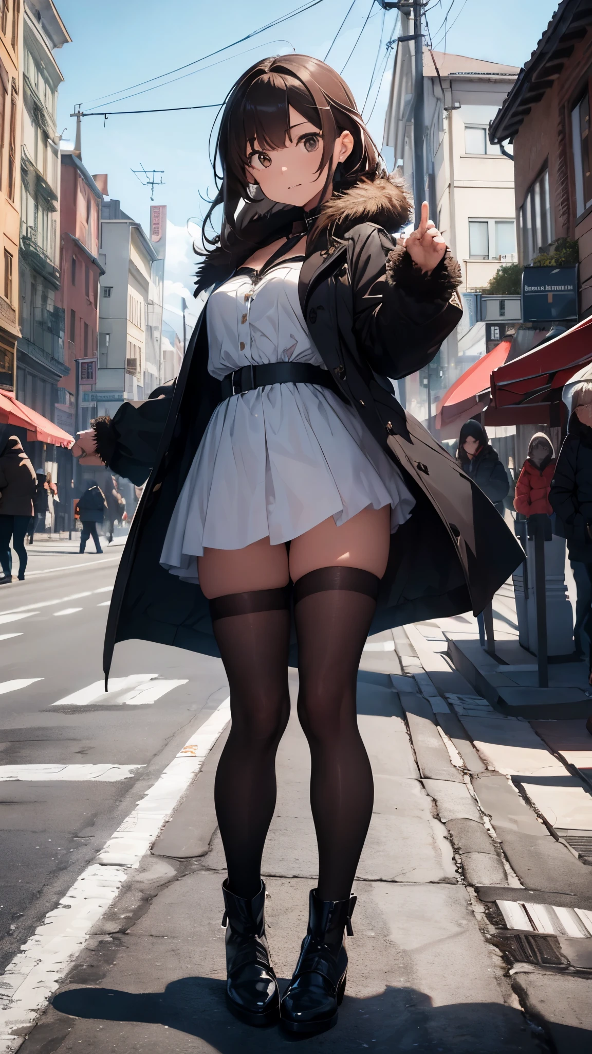 (((Spread your legs wide:1.35)))、(((Sexy panties:1.05)))、(((Sexy boobs:0.95)))、Asian woman in skirt and stockings walking down the street,Interesting outfits,とてもSexy Costumes,On the city streets,Gorgeous Chinese Model,On the city streets,Dress appropriately,Surrealな女子高生,Sexy Costumes,Revealing clothing,appropriate clothing,Wearing long, loose clothing,Surreal ,Japanese Goddess,Wearing beautiful white clothes,Highest quality,masterpiece、,Ultra-high resolution,real,Surreal,Surreal