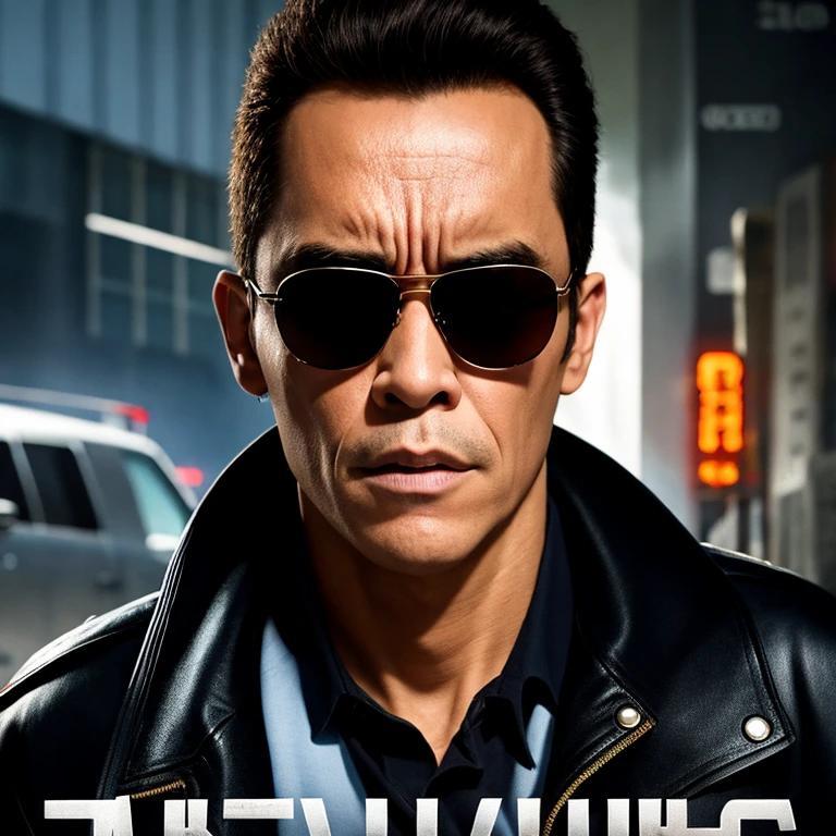 movie poster terminator style