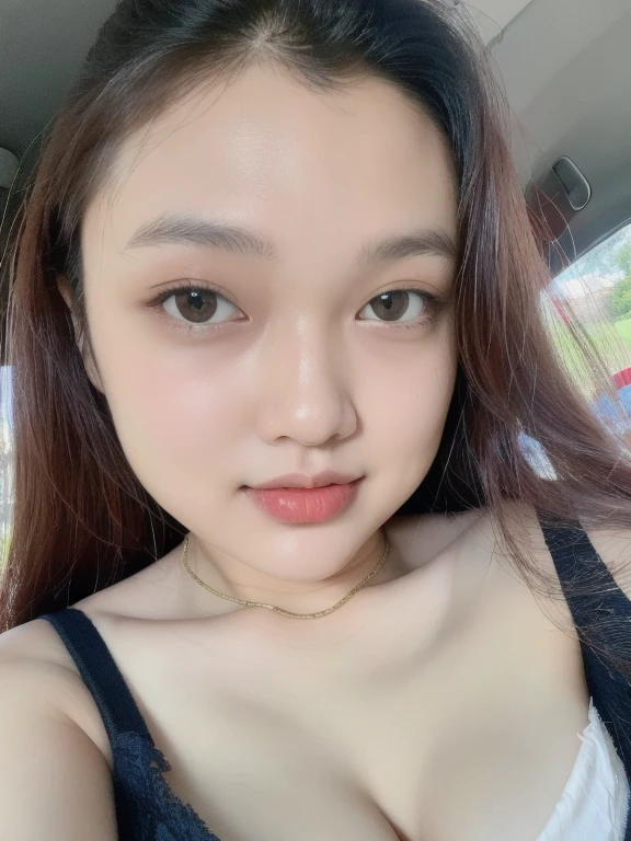 (realistic、masterpiece、Best Quality、8K、highres、high resolution:1.3)、1 girl、Big breasts、white bikini、looking at viewers、super fine face and eyes、long hair、 exposed cleavage、upper body、