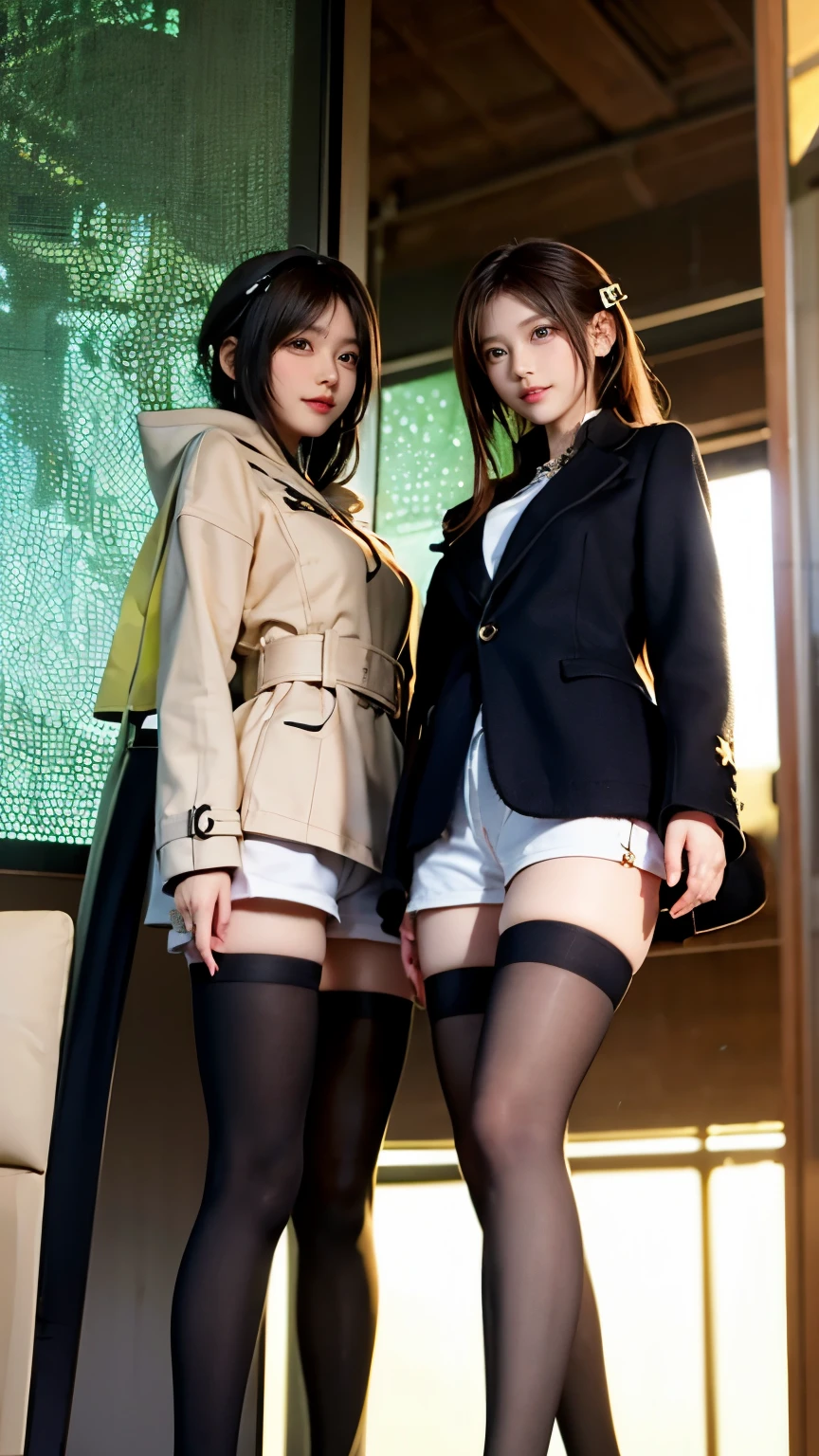 giganticbreasts、gaunt、Fishnet tights