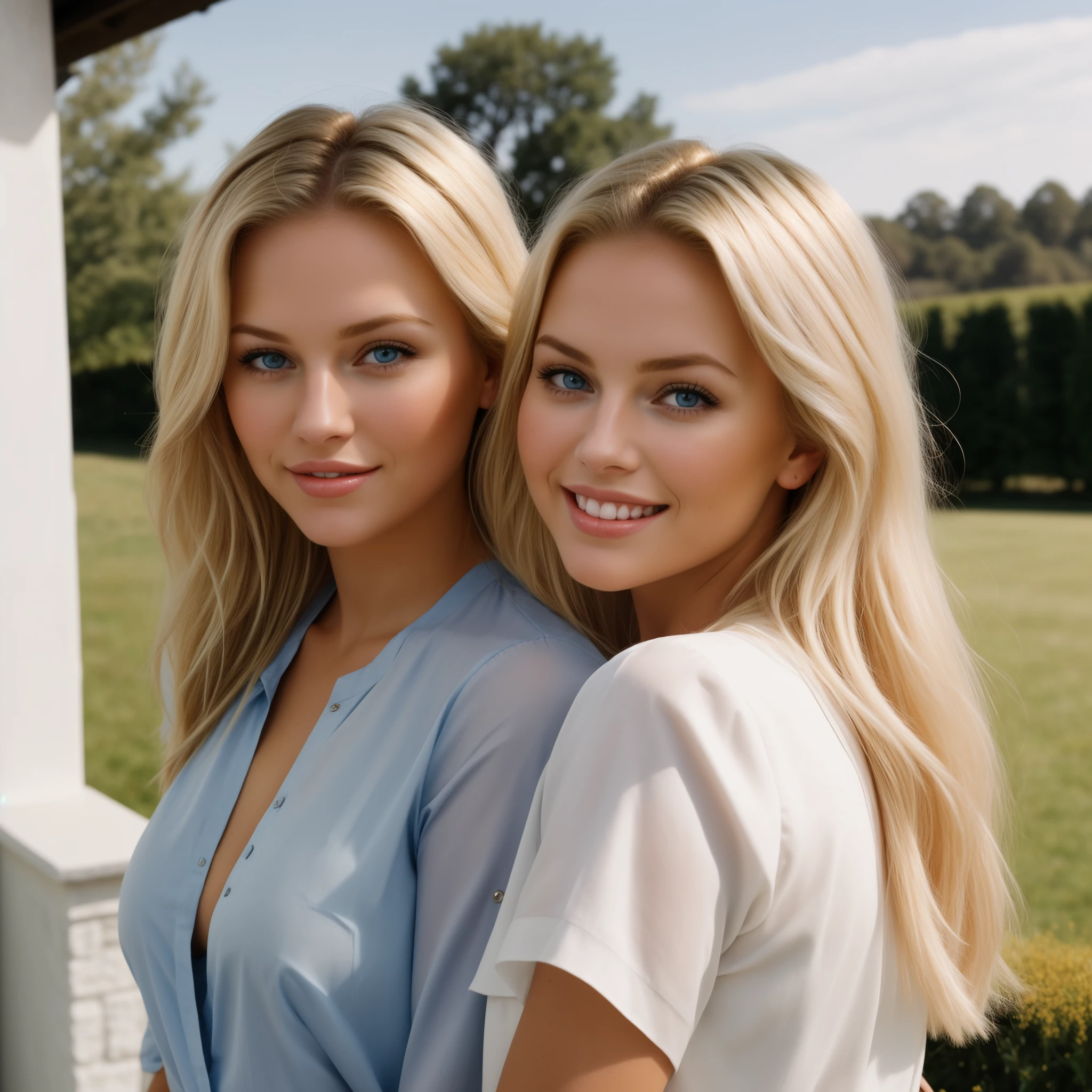 Pretty Blonde Woman