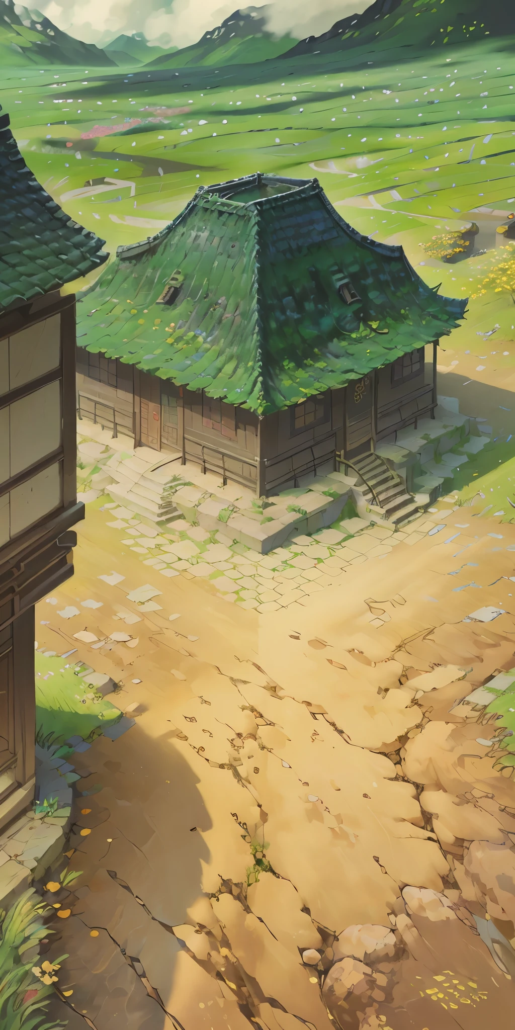 Xiaoxiao, poster, Chinese traditional solar terms, 24 solar terms, Chinese style poster, super detail, super realism, illustration poster, detailed painting 4K, 4K detailed digital art, stunning artwork, beautiful digital artwork, 3D concept art, very detailed digital painting, vertical canvas (1:2)