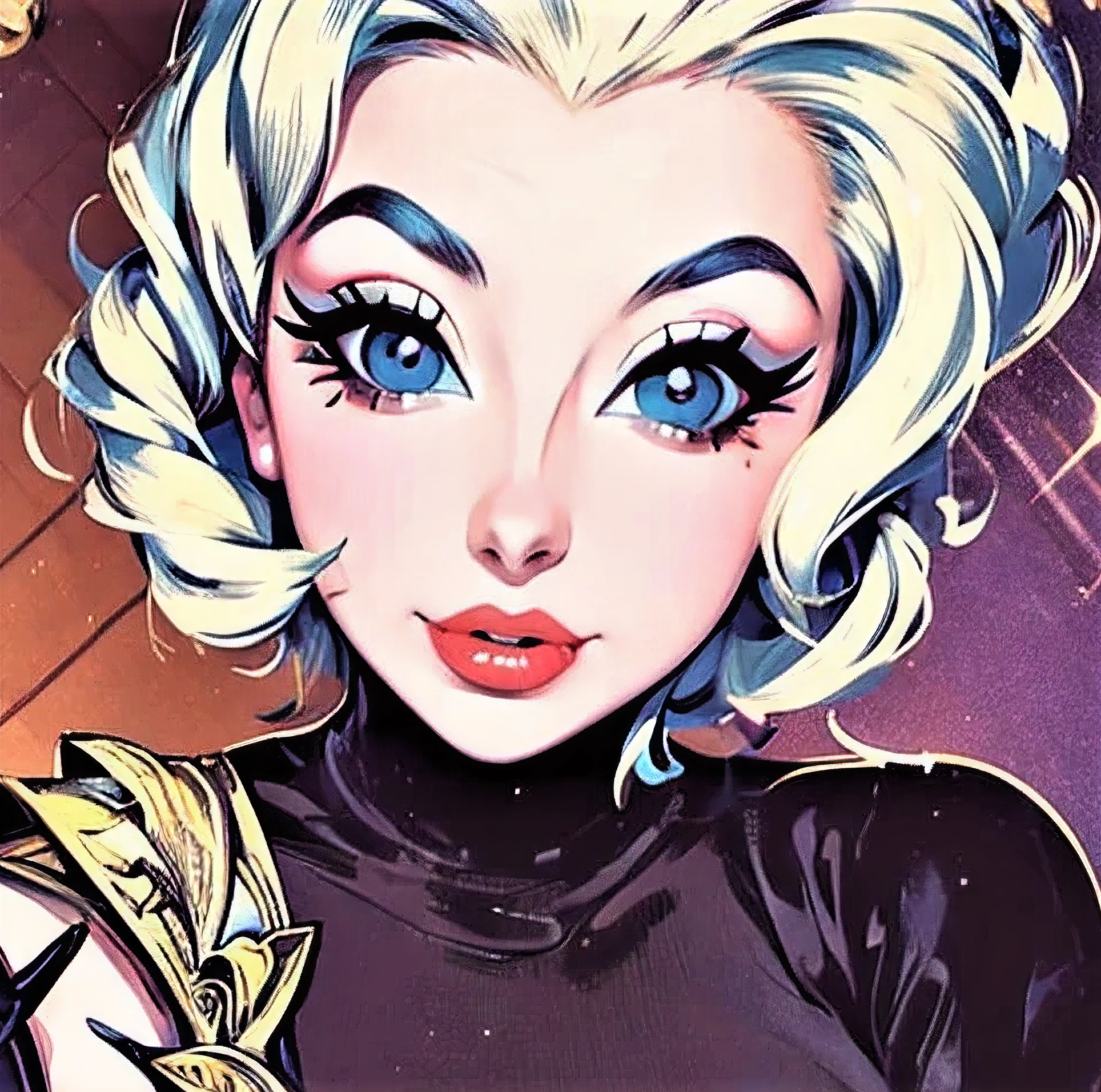 Comic Cartoon Ladies.