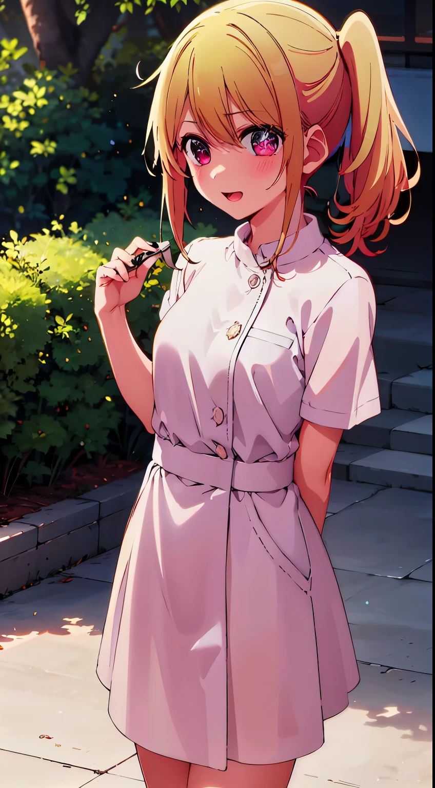 White nurse uniform