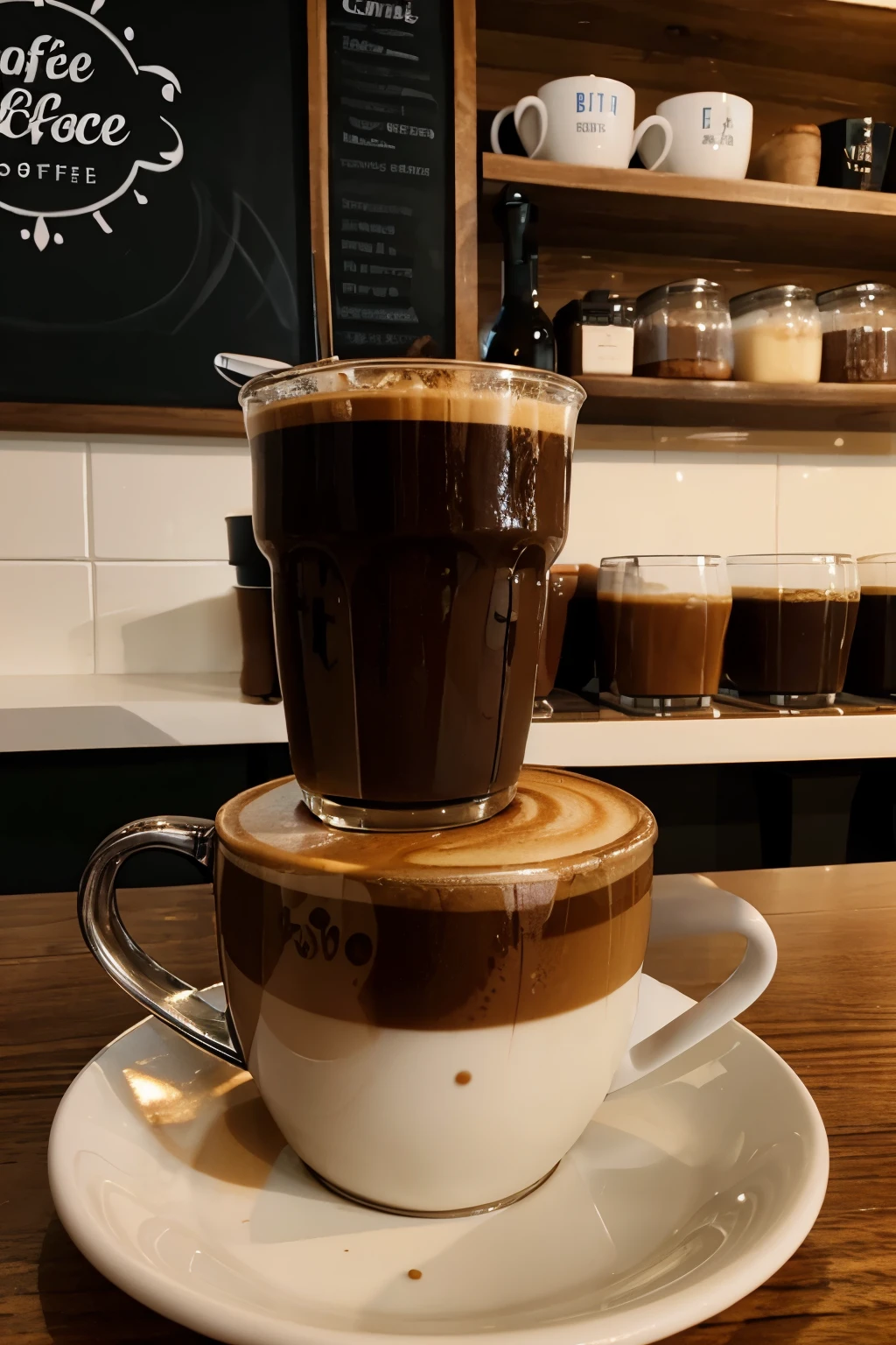 photo of a cafe called WEASEL BLACK COFFEE