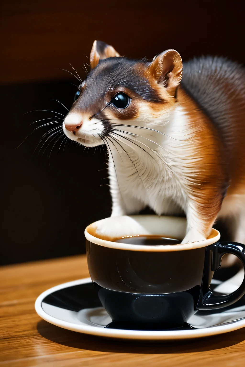 I need to create a photo sized 1920px x 900px with the theme WEASEL BLACK COFFEE