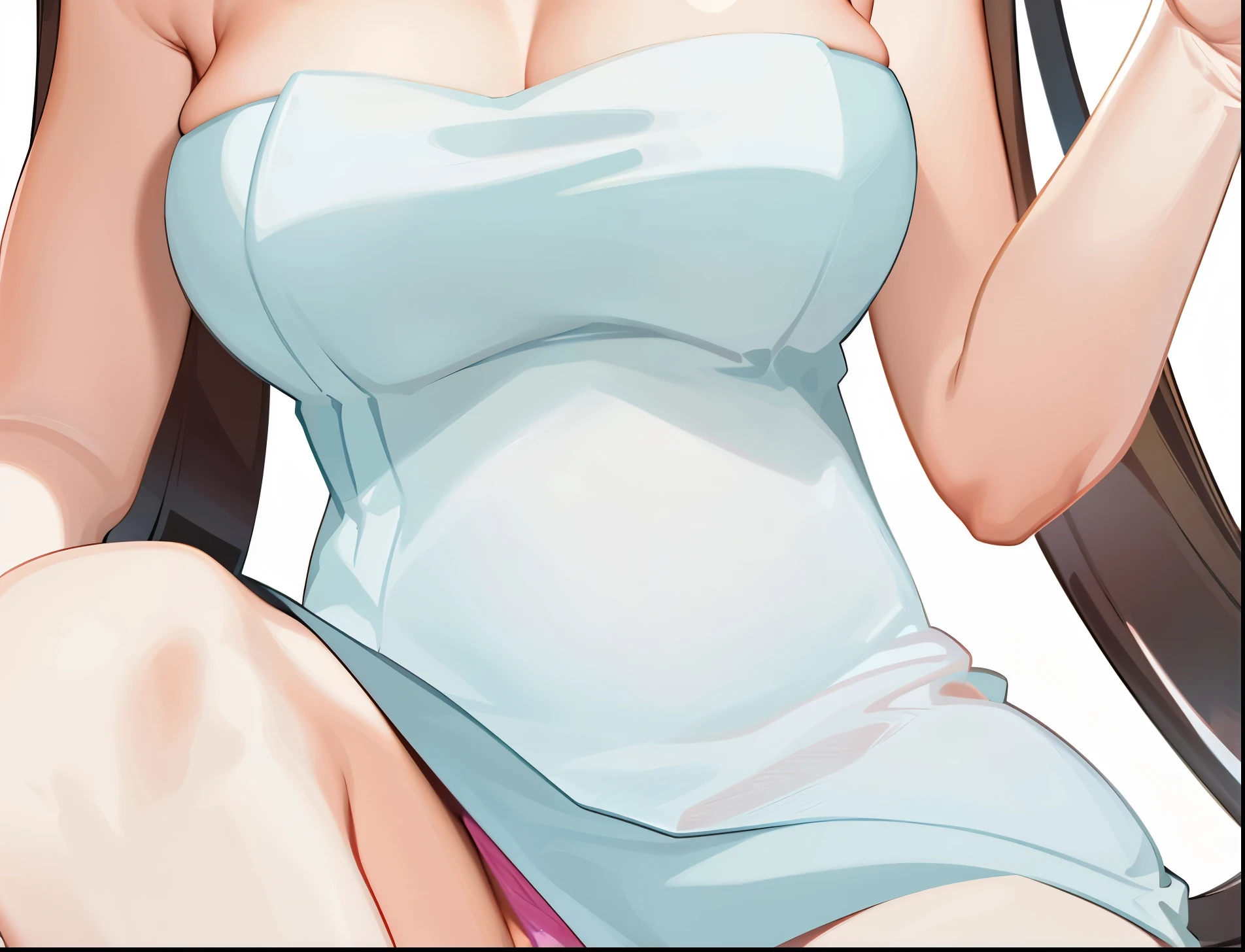 boobgasm,best quality, 4k wallpaper, masterpiece, unified 8k wallpaper, extremely detailed eyes, super detailed, intricate details, 1 girl,brown hair,sitting position,Put on a white bath towel,Detail optimization,clear lines,translucent,pink