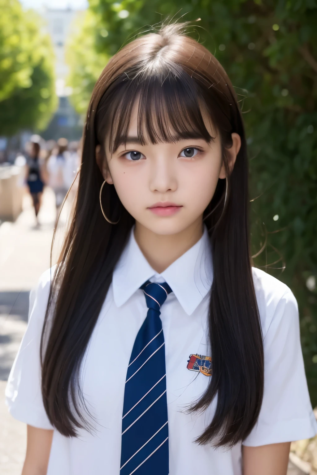 realistic skin、high school girl、Full body Esbian、With a round face、shiny skin、glossy lips、eros、((Completely naked)),((Full body figure))