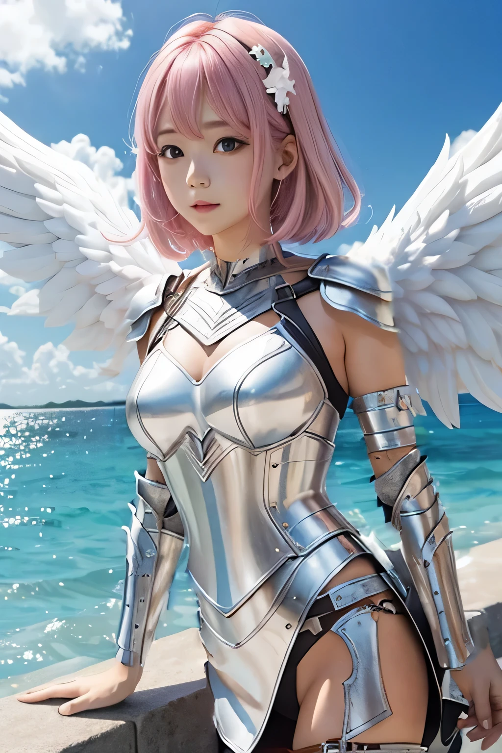silver leather armor,