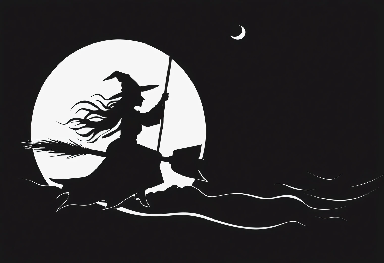 Various wizards on a broom, Flying on a broom, broom riders, Broomstick riding, fairy-tale characters Flying on a broom, cowboy wizards broom riding, fly on brooms, sitting on brooms, broom riding, fairy tale wizards and characters, cartoon, illustration
