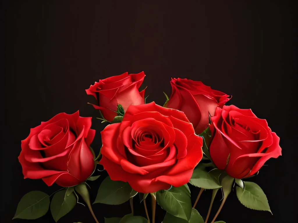 background red roses,High resolution,deluxe, beautiful and aesthetic, beautiful aesthetics, rose garden, rosette, blonde, Soft Red, beautiful, beautiful flowerが生えている, Red flower, red tones, beautiful flower,(((A lot of red roses))),full of red roses
