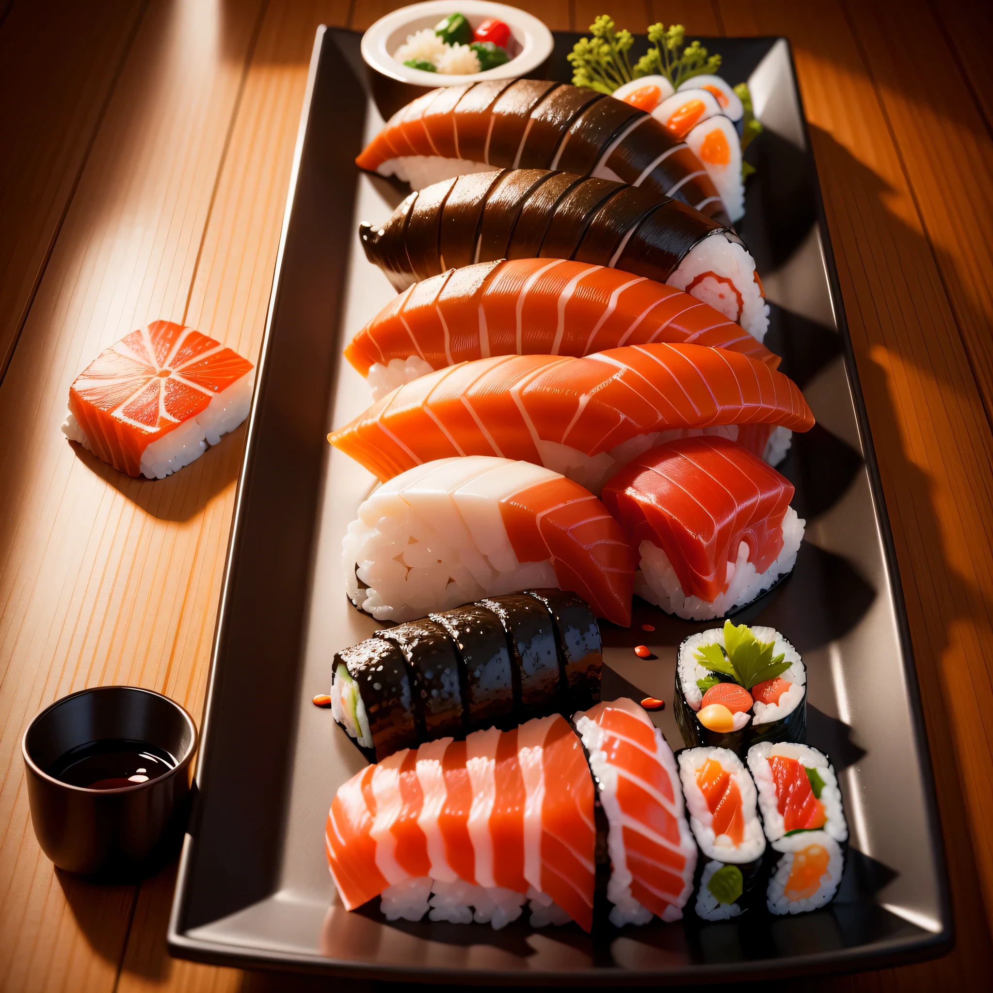 japanese sushi、8k