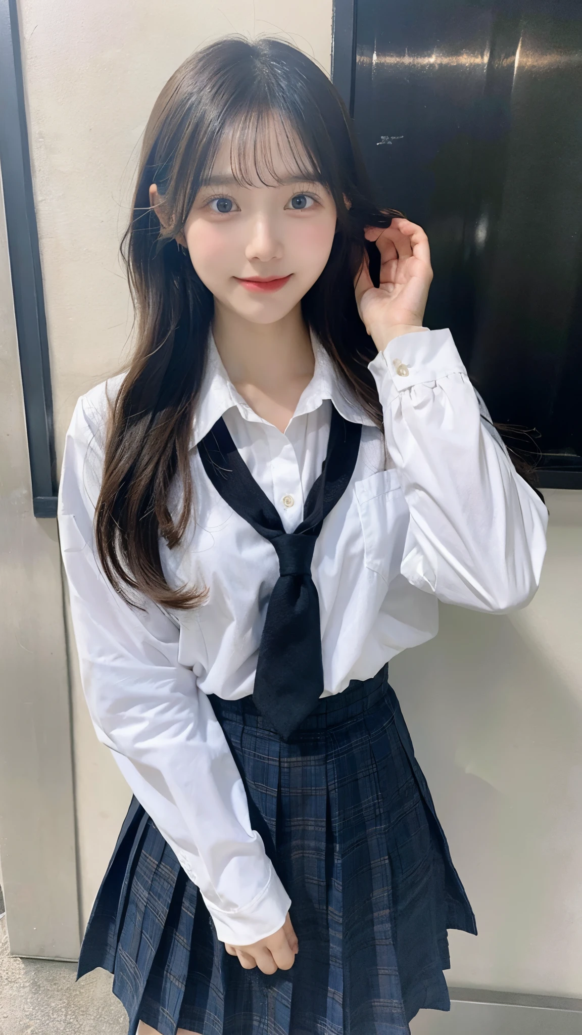 girl　classroom　uniform　student