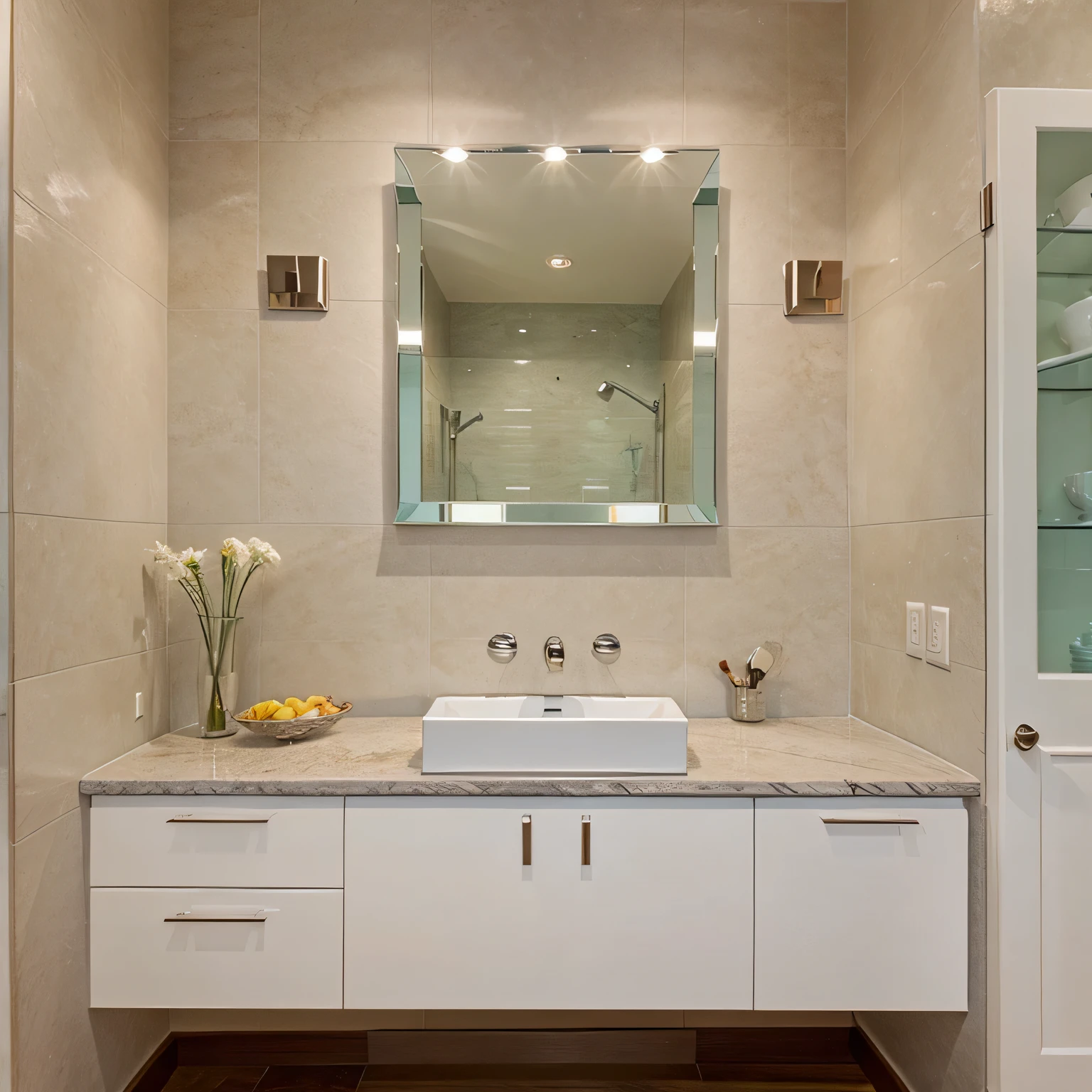 vanity backsplash