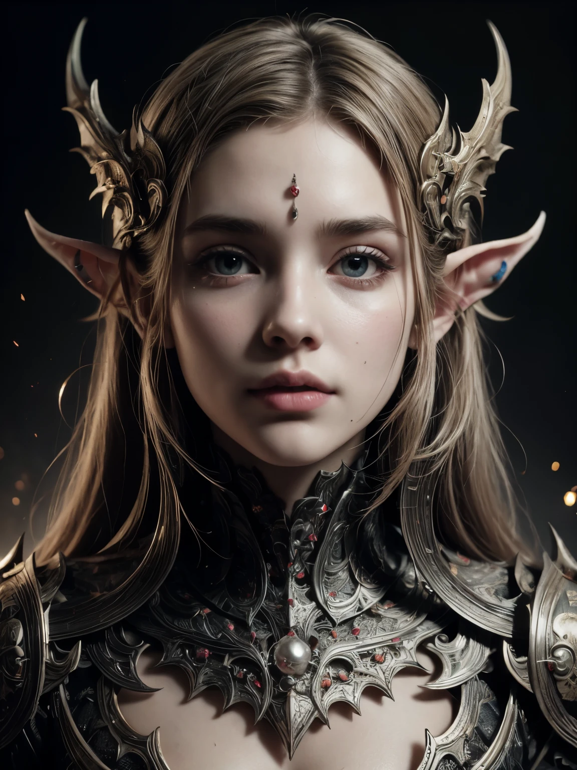 (Best quality, 4k, High-resolution, Masterpiece:1.2), Ultra-detailed, Realistic, Radiant lighting, Epoch Elves, Portraits, Fantastical colors, Fine art, Ethereal beings, Dreamlike, Whimsical creatures, Detailed facial features, Glowing eyes, Elven beauties, Ethereal glow, Mythical creatures, Harmonious composition, Dazzling colors, Stunning visual effects, Otherworldly appearance, Mesmerizing artistry, 