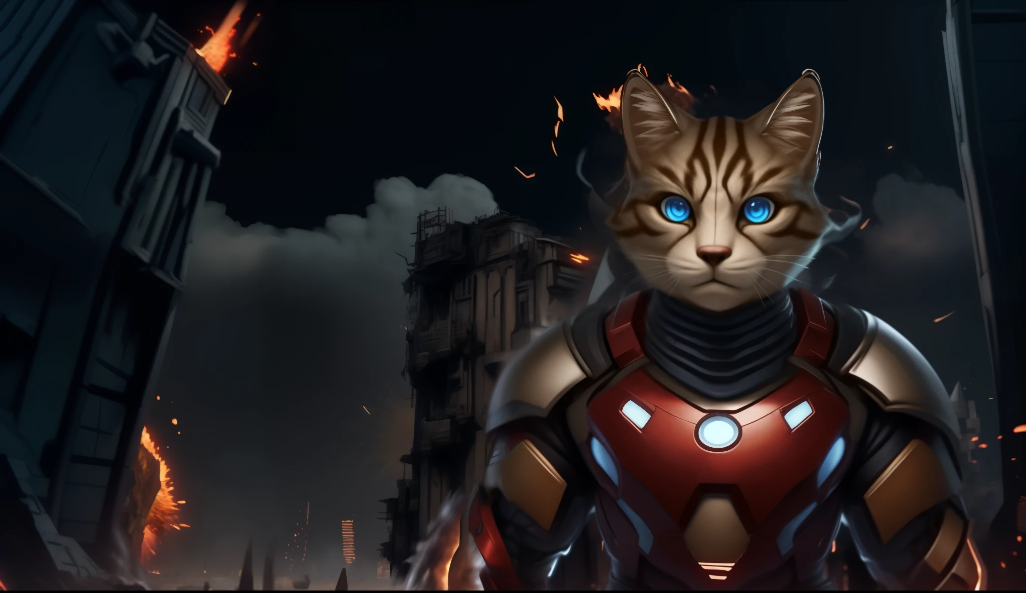 Crush city, armor, explosion