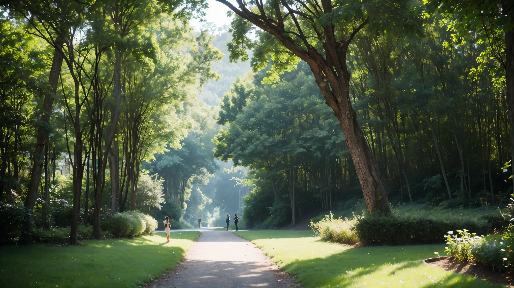 (bright colors, lush greenery, abundant fruits, magical atmosphere, dreamlike setting, vibrant foliage, enchanting landscape, surreal environment, whimsical trees, cascading vines, juicy fruits, sparkling sunlight, refreshing breeze, mouthwatering scents, hidden treasures, abundant harvest, bountiful nature)
