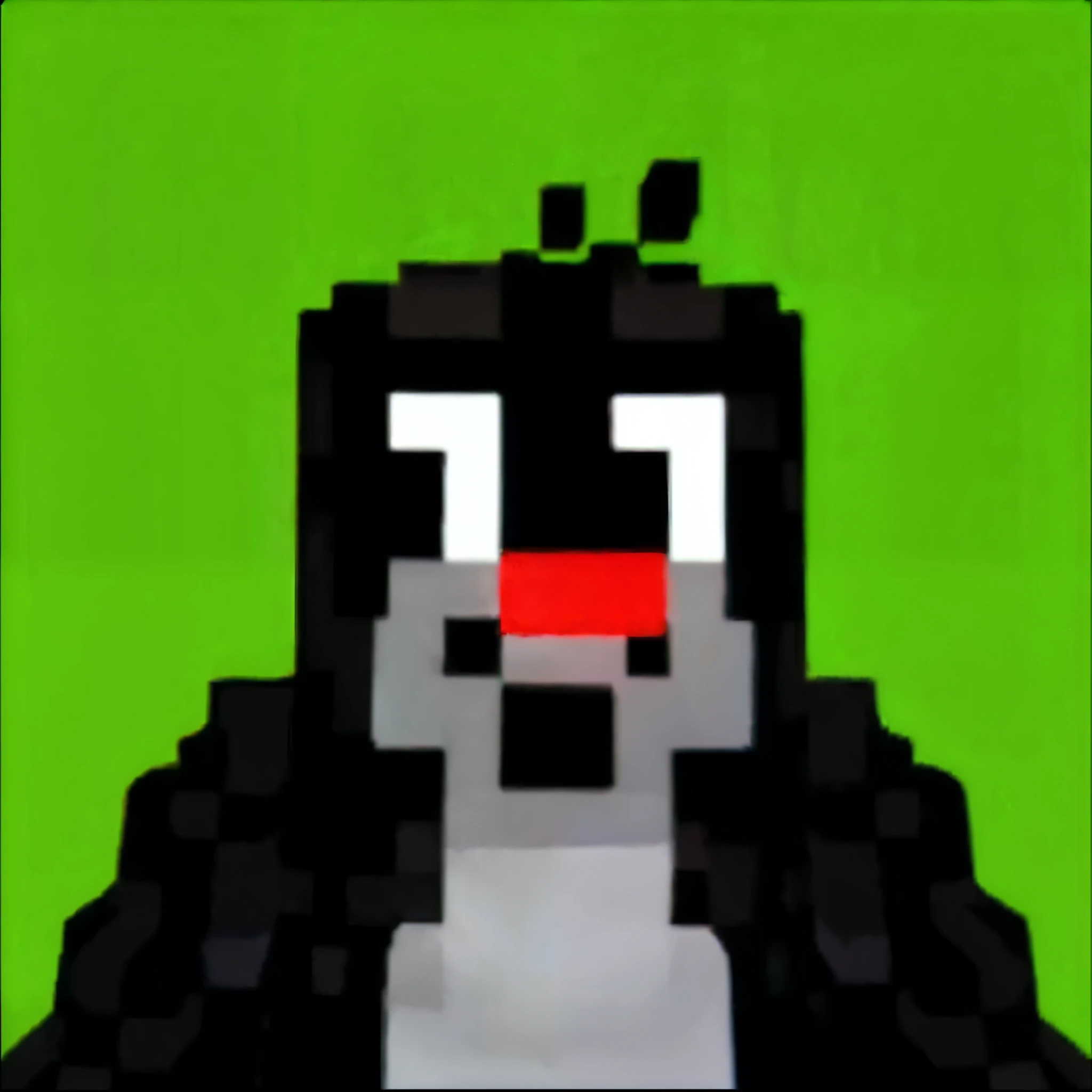 Cartoon dark skinned mole,front Photo,personification,clear facial features,Smile,Honest
