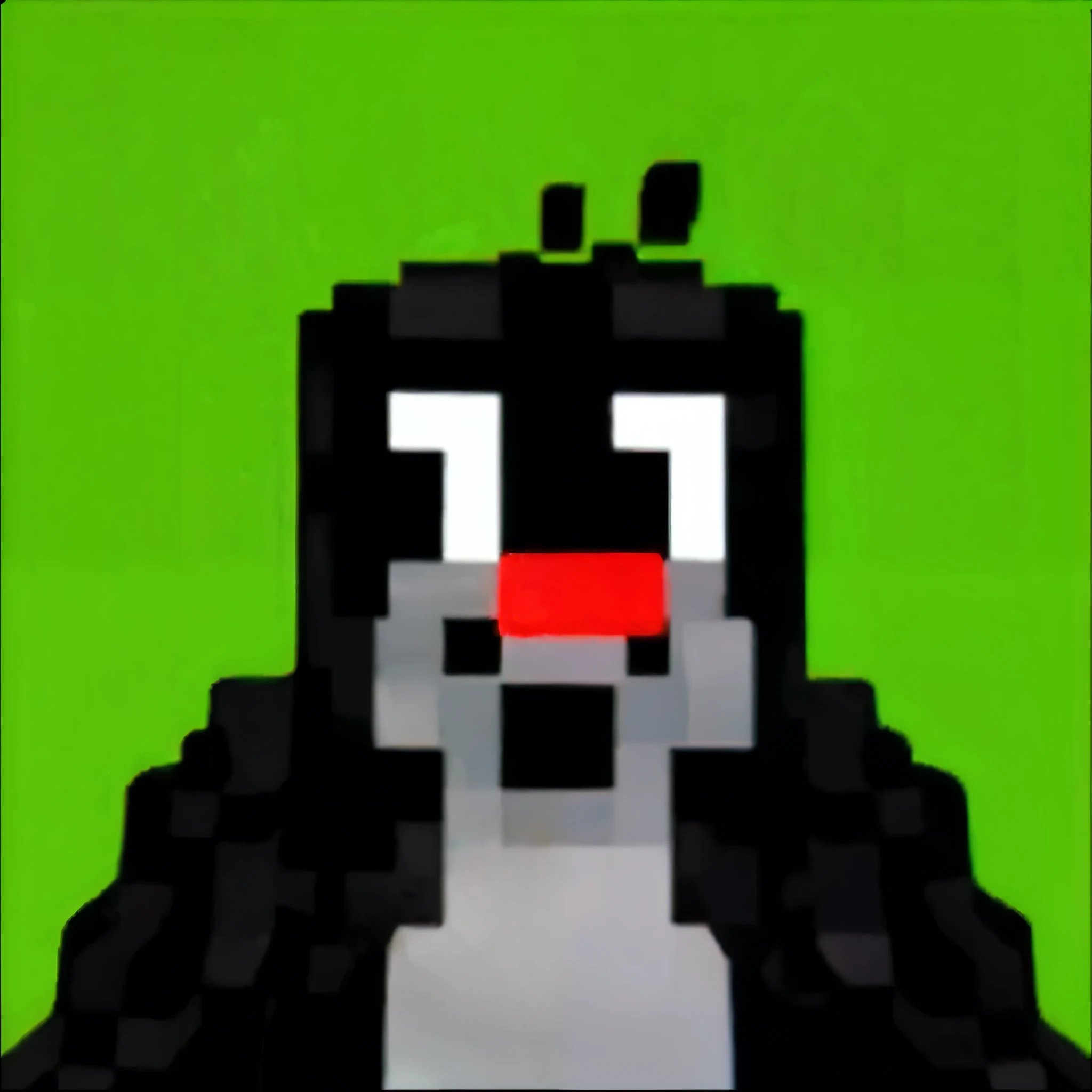 Cartoon dark skinned mole,front Photo,personification,clear facial features,Smile,Honest