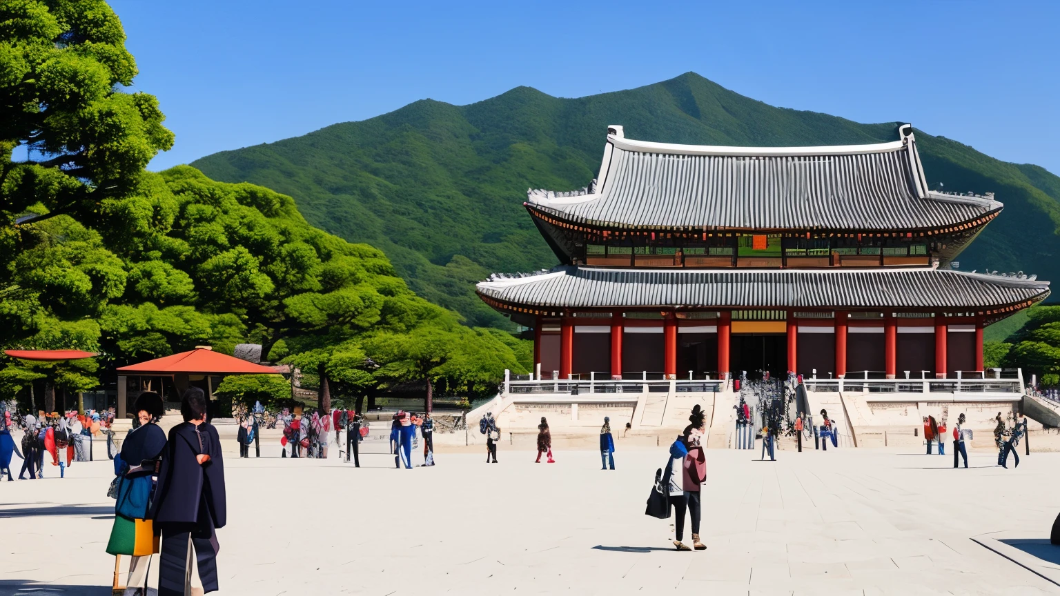 Gyeongbokgung Palace in Korea