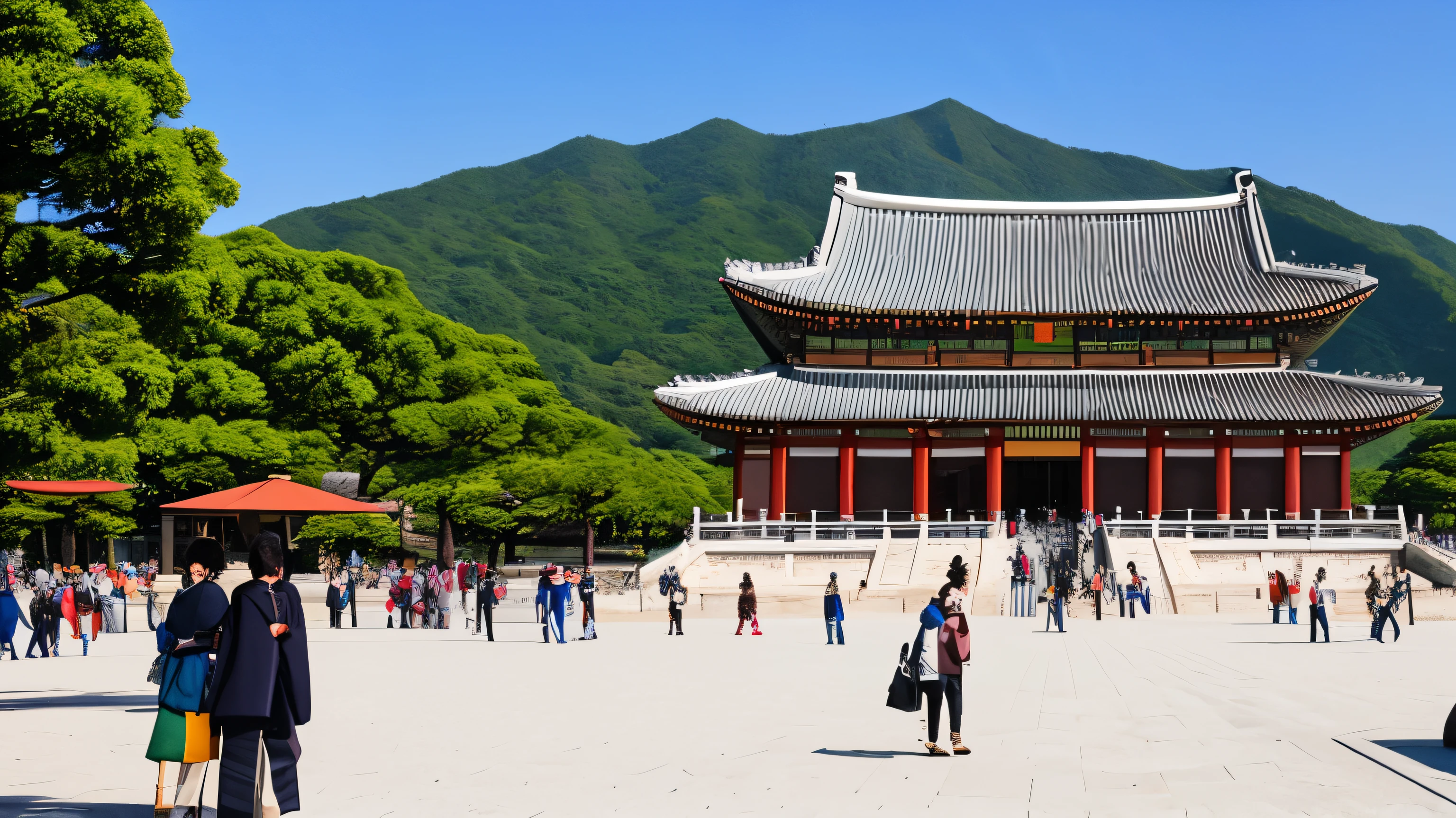 Gyeongbokgung Palace in Korea