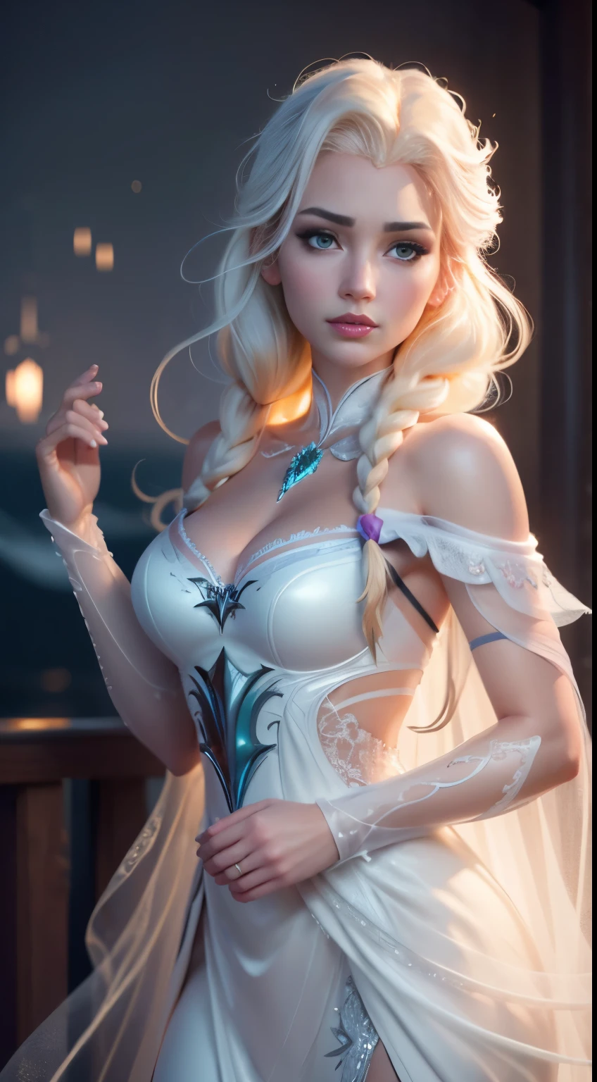 (elsa frozen-rose quartz SU mezclando modelos .) (ultra FUSIÓN) Highly detailed CG unity 8k wallpaper, style shot, complex, high detail, dramatic, highest quality movie still image, very detailed, masterpiece, best quality, character design, Elsa, Elsa from Frozen,Diamante Rosado fusión (( Dark style)), realistic ultra-detailed rendering style, natural light, sharp character design, (hard focus, 8k), (((natural skin texture))), 8k textures, soft cinematic lighting, adobe lightroom, dark room, hdr, Sophisticated, Elegant, Rich Detail, Sharp Focuilm Look) )), Soothing Tones, Detail Frenzy, Intricate Detail, Super Detail, Low Contrast, Soft Film Lighting, Dull Colors, Exposure Blending, HDR, Fade, 35mm, f/1.4, ISO64, f16, 25 sec.