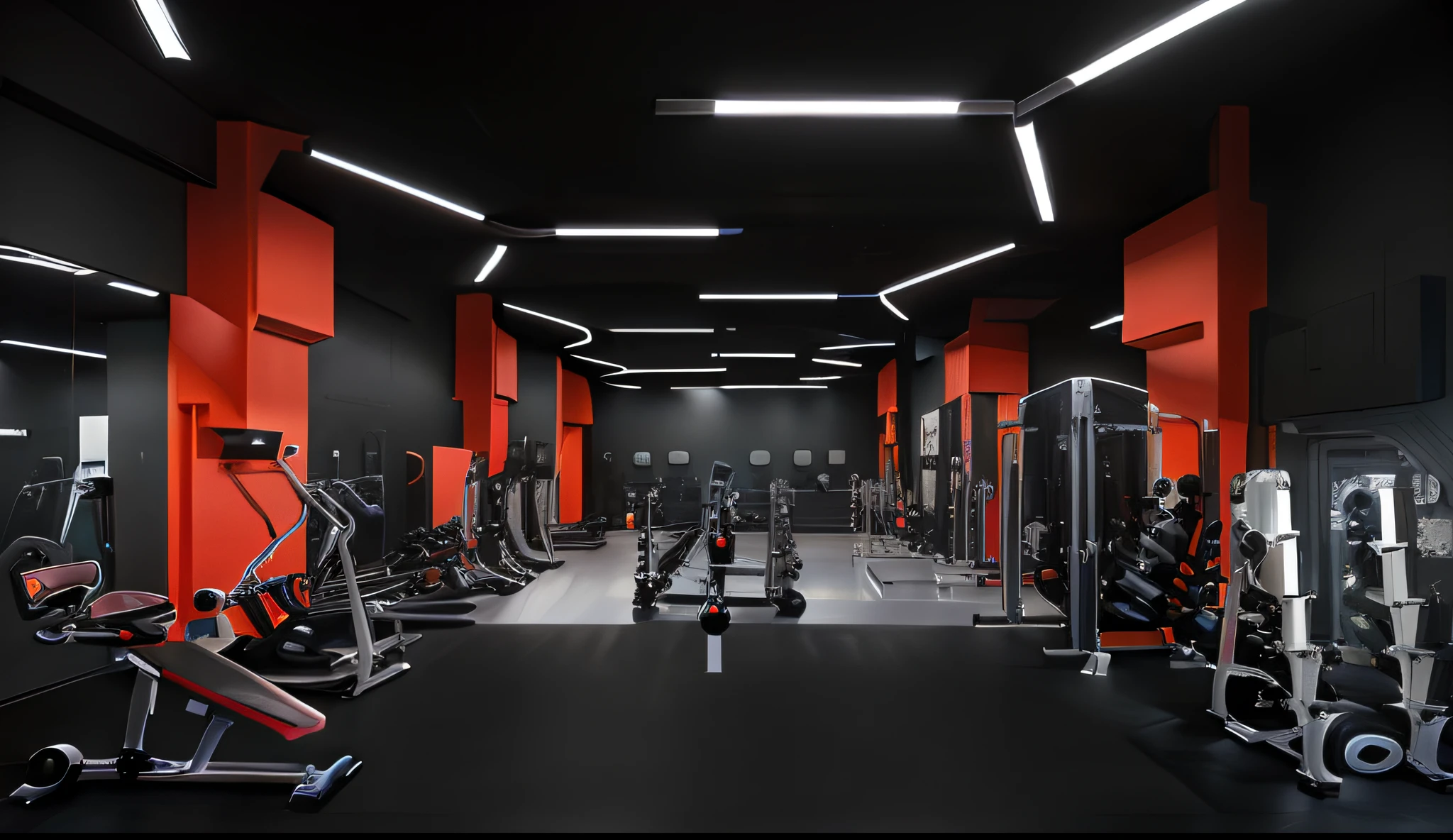 Space style gym