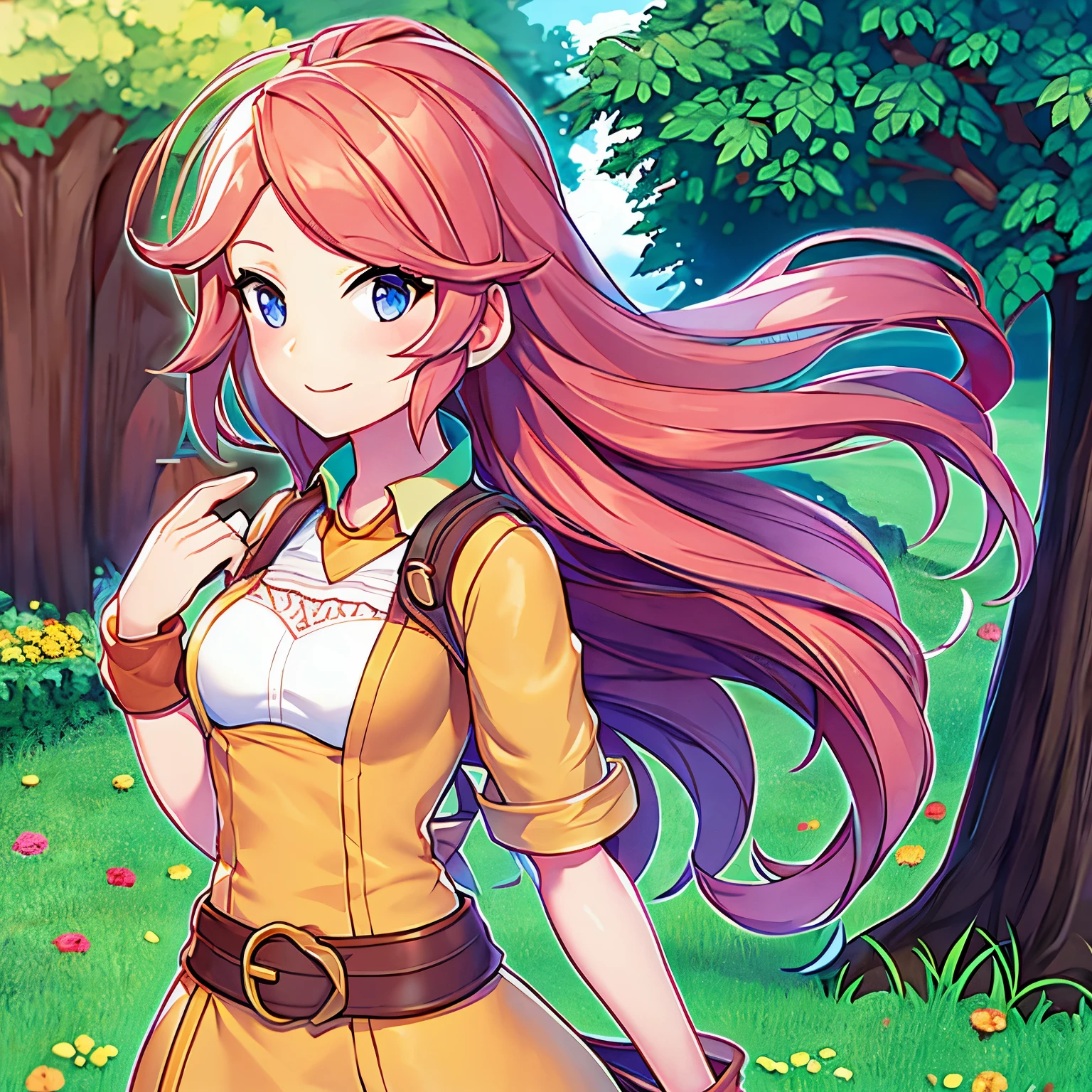Leah From the game Stardew Valley